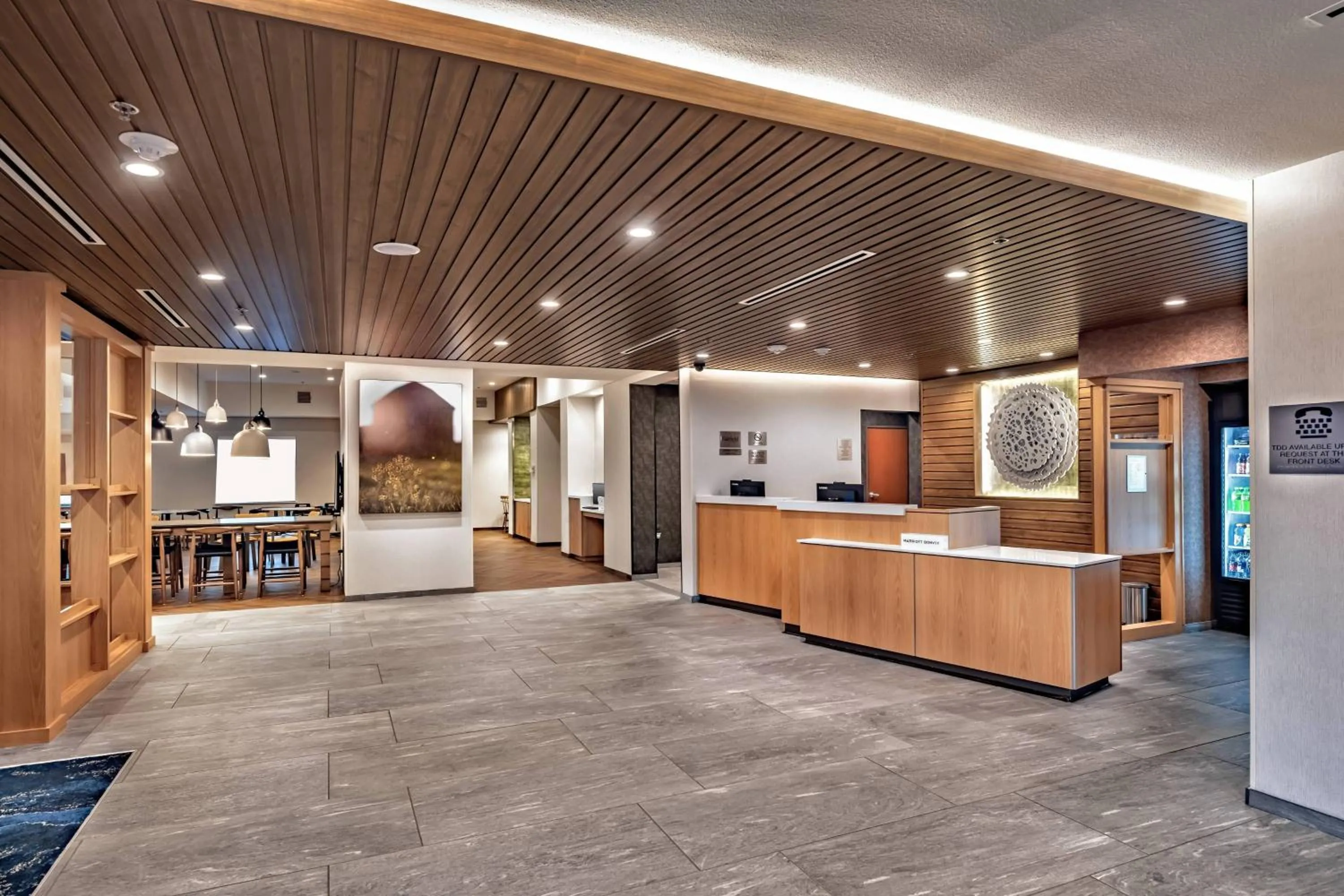 Lobby or reception in Fairfield Inn & Suites Fort Worth Northeast