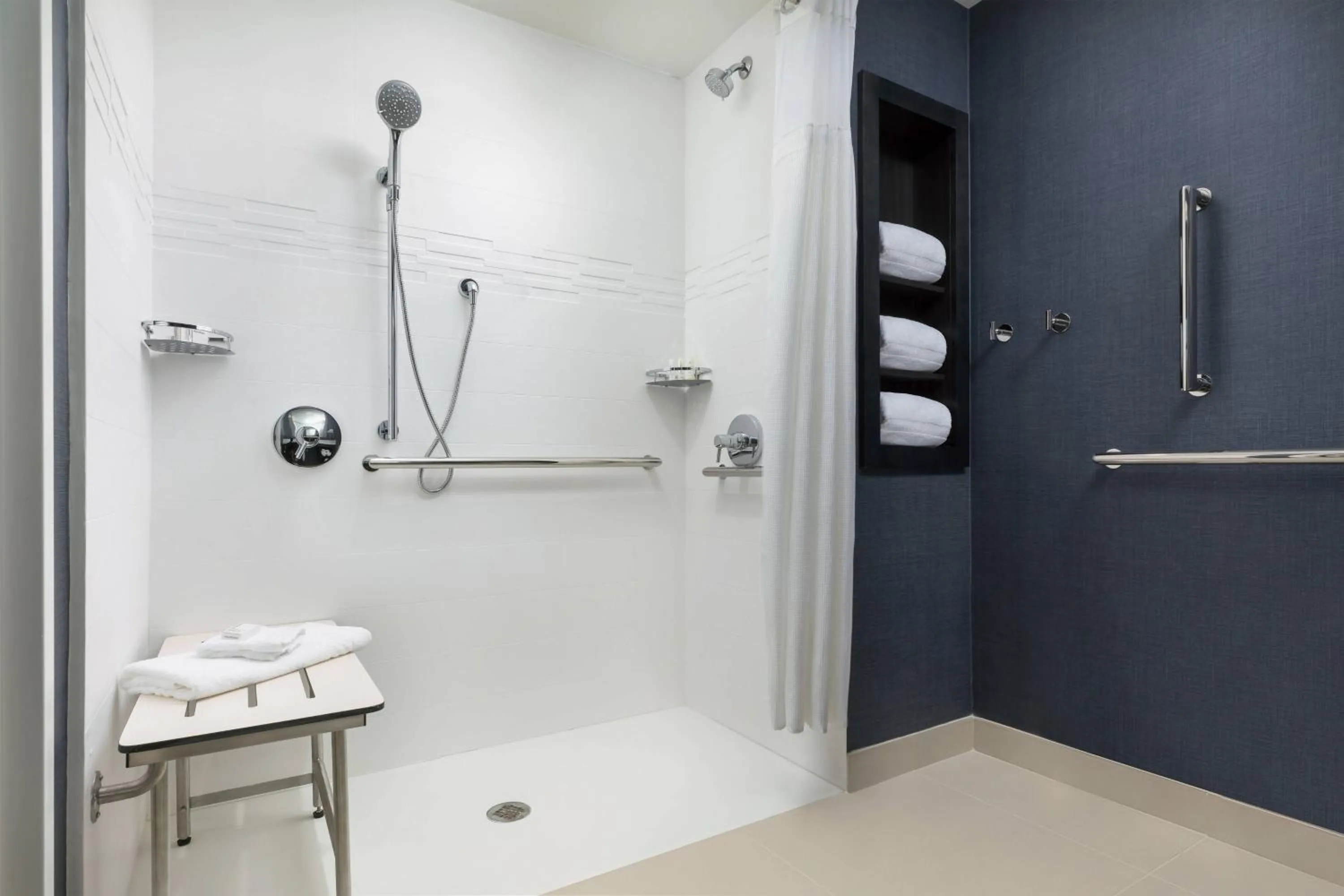 Bathroom in Residence Inn Long Island Garden City