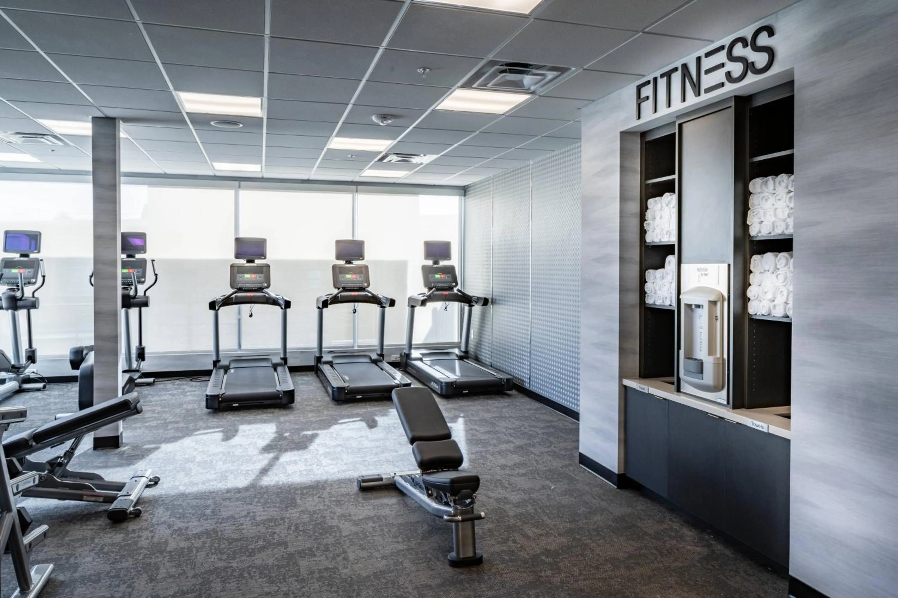 Fitness centre/facilities in Fairfield Inn & Suites Las Vegas Northwest