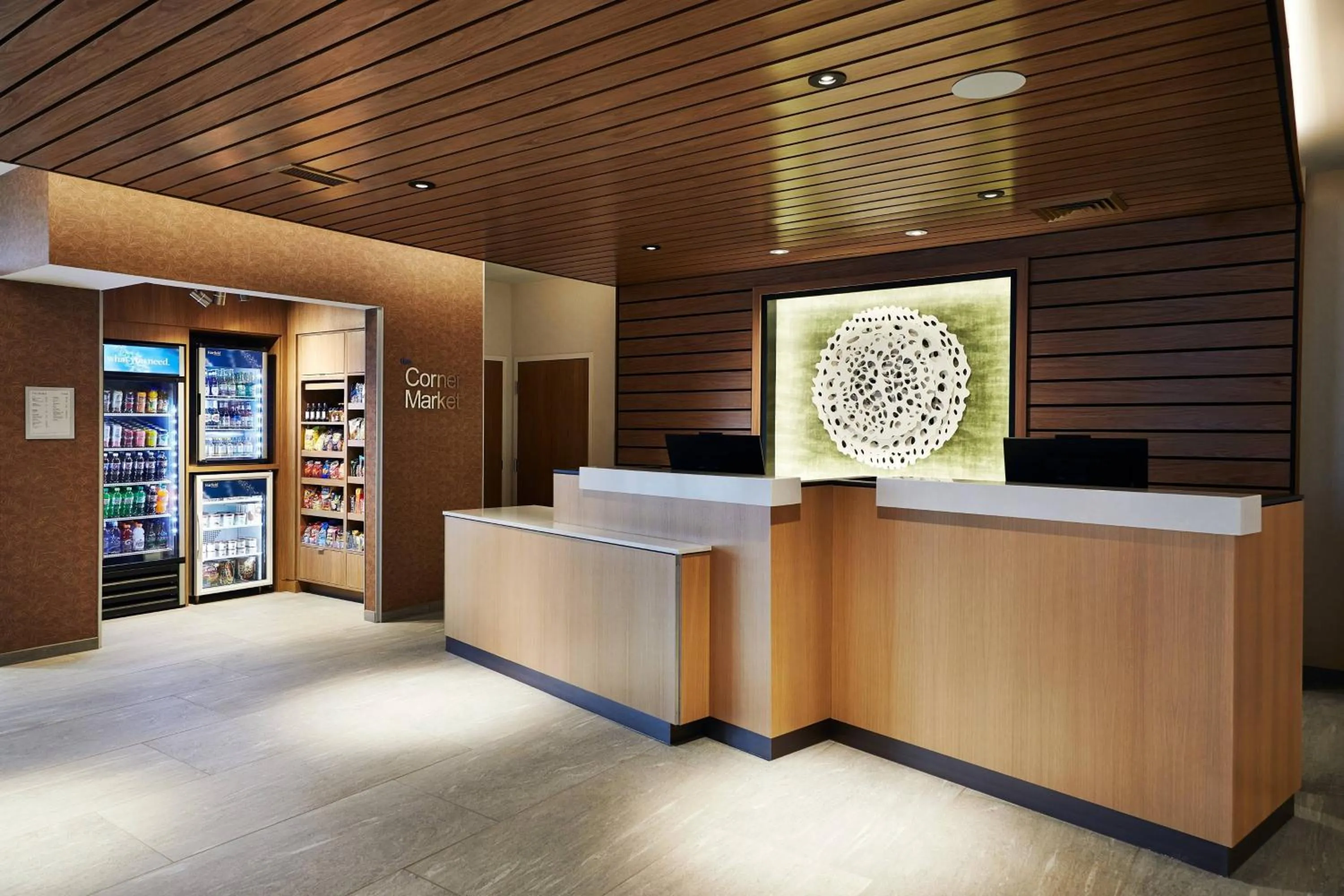 Lobby or reception in Fairfield Inn & Suites Sheboygan