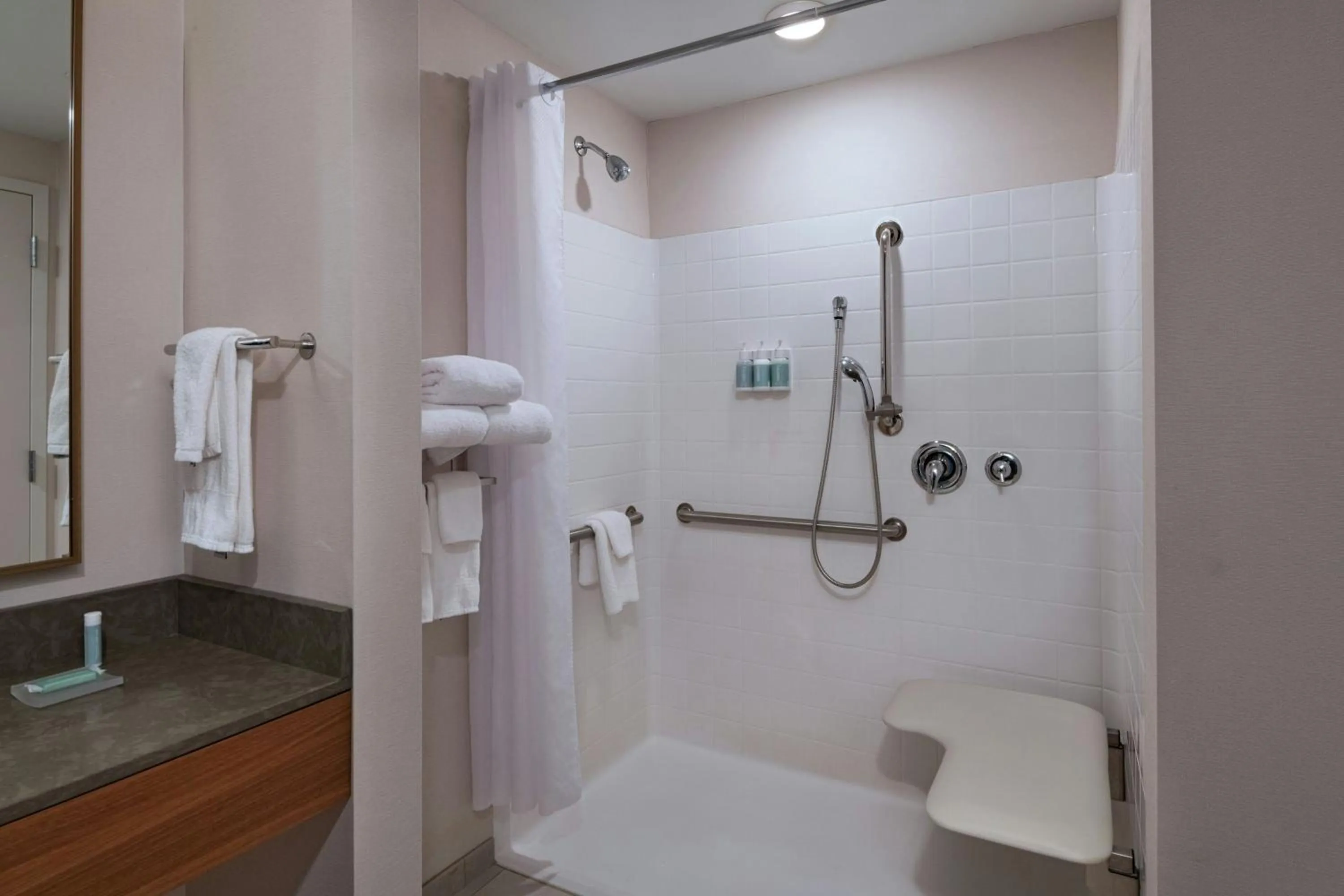 Bathroom in Fairfield Inn and Suites by Marriott St Louis Downtown