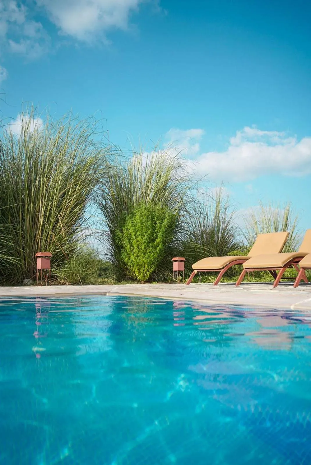 Swimming pool in Camp Lands End