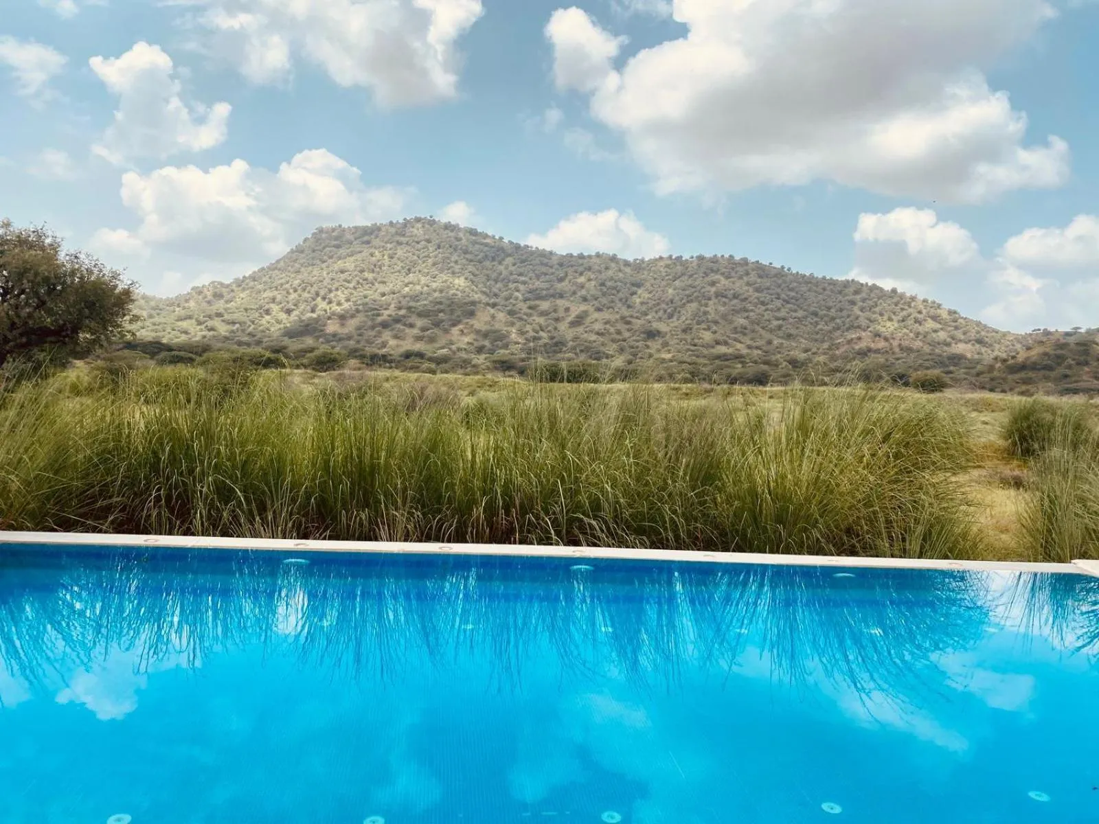 Swimming pool in Camp Lands End