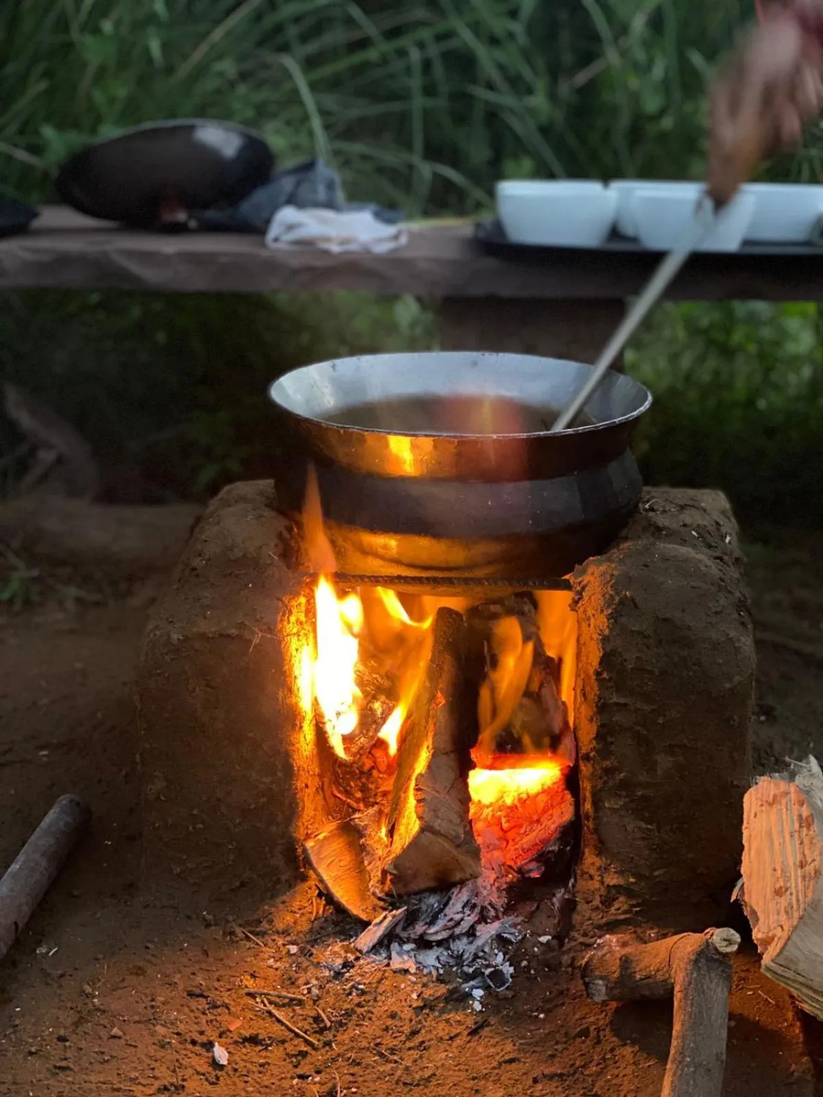 BBQ facilities in Camp Lands End