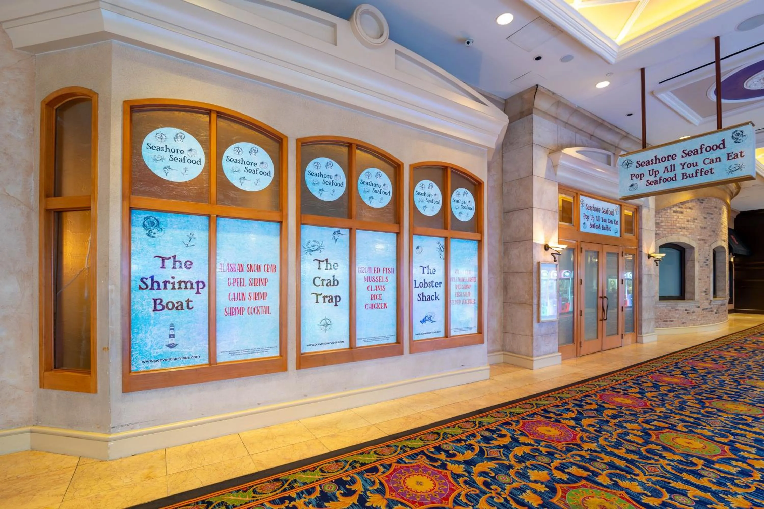 Restaurant/places to eat in Showboat Hotel Atlantic City