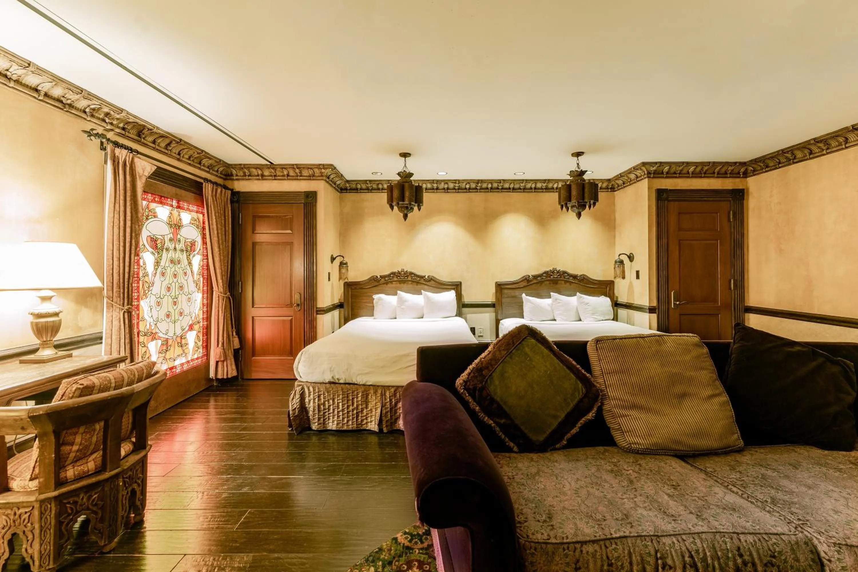 Bed in Showboat Hotel Atlantic City