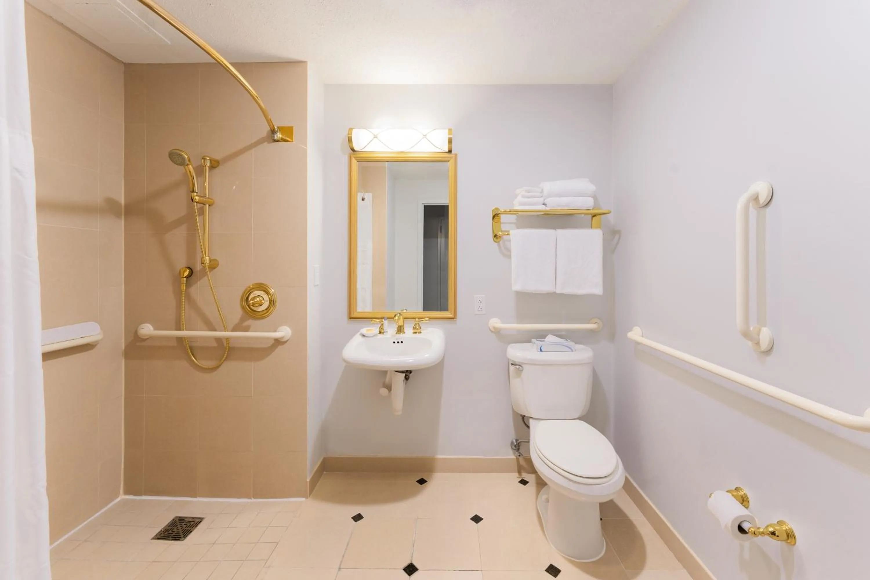 Bathroom in Showboat Hotel Atlantic City