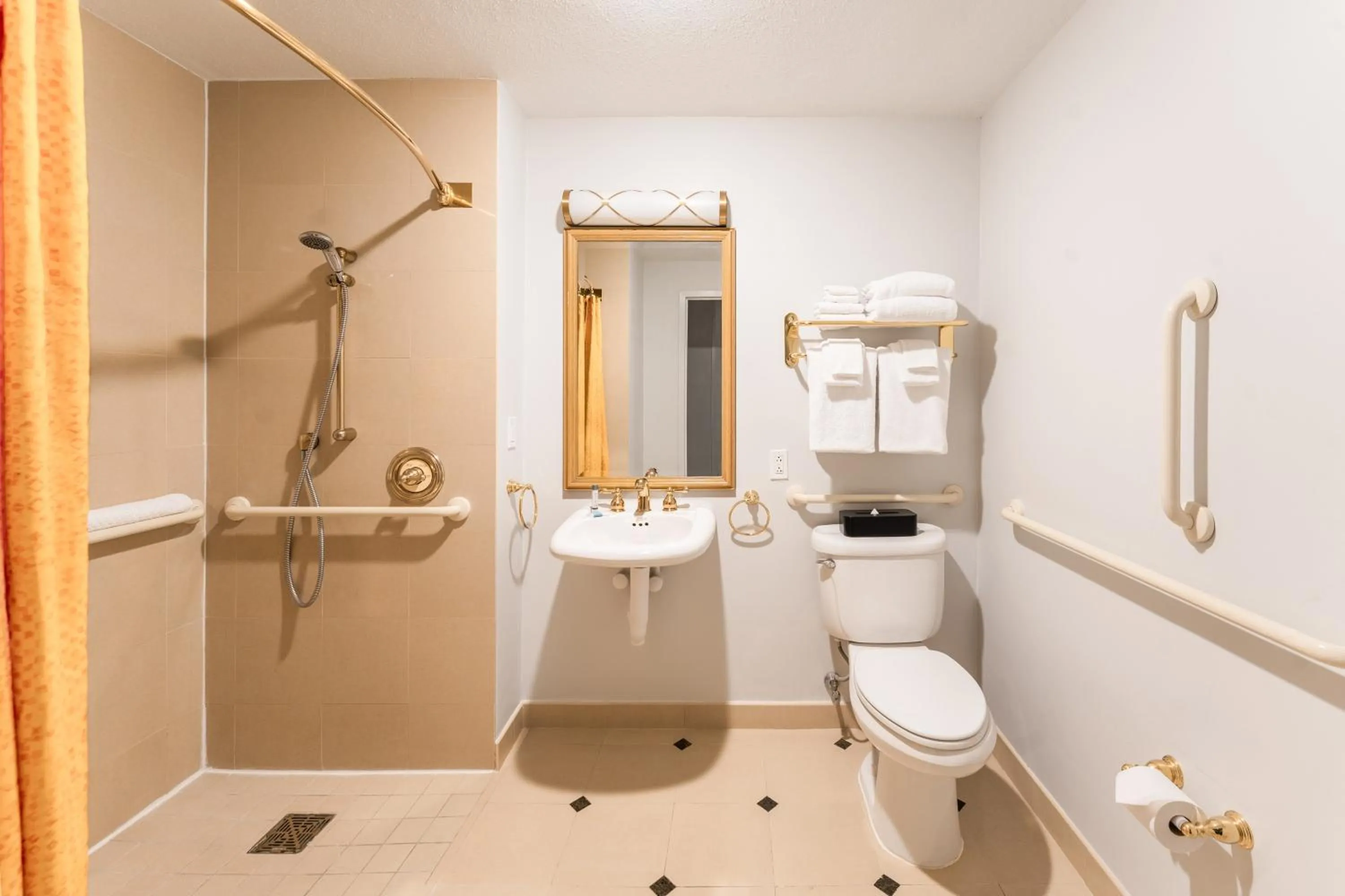 Bathroom in Showboat Hotel Atlantic City