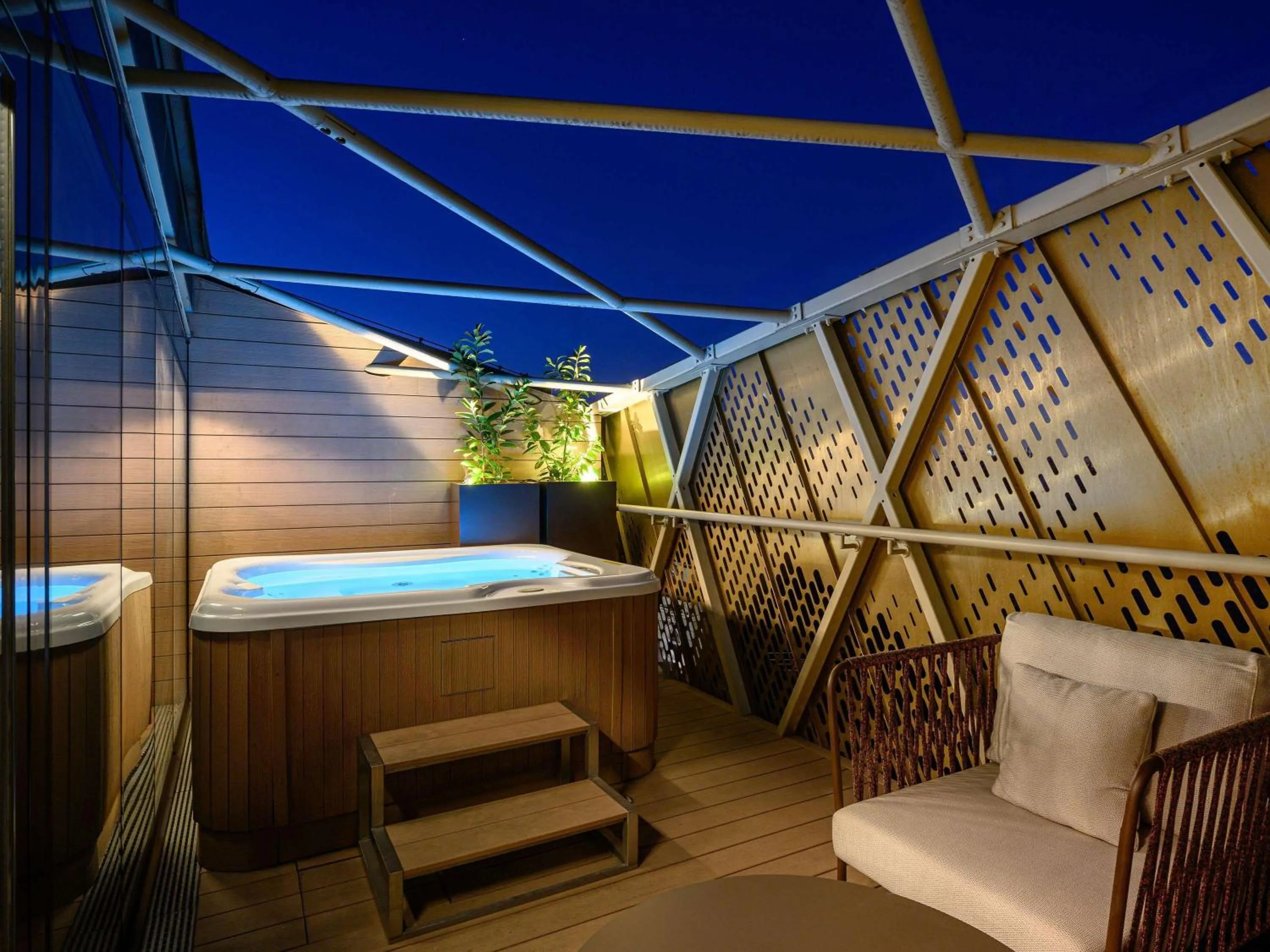 Bathroom in Hard Rock Hotel Budapest