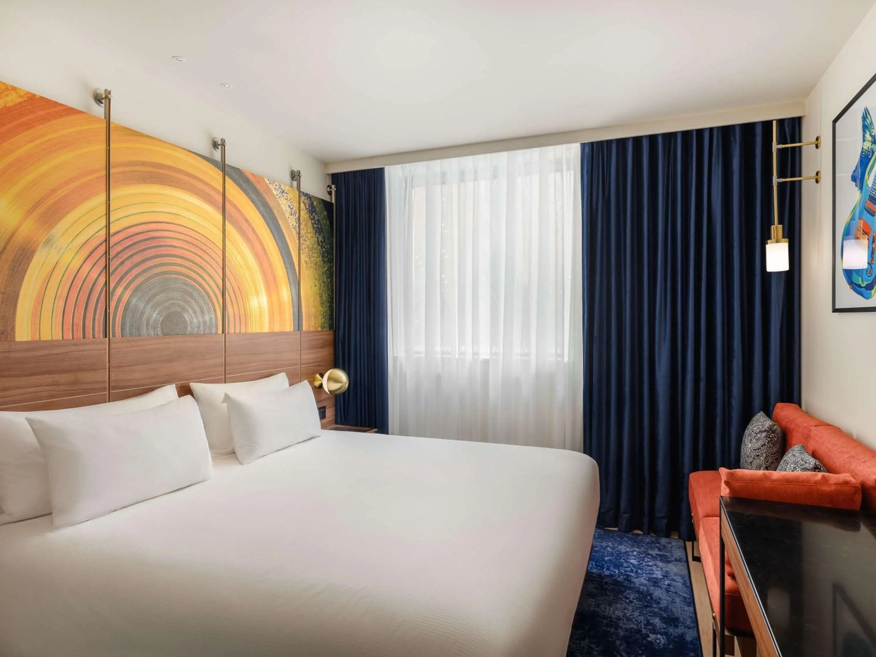 Bedroom, Bed in Hard Rock Hotel Budapest