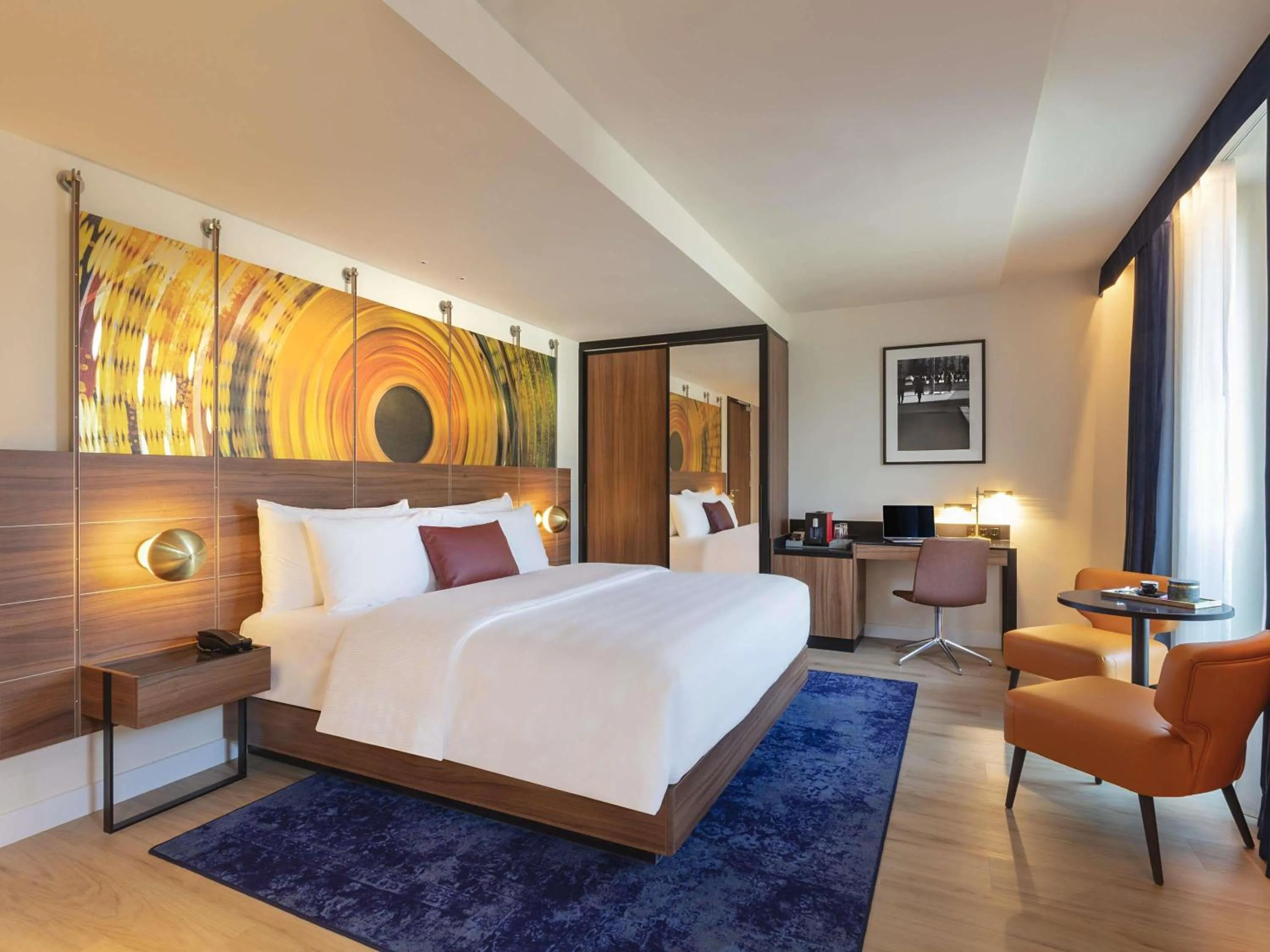 Bedroom, Bed in Pullman Budapest