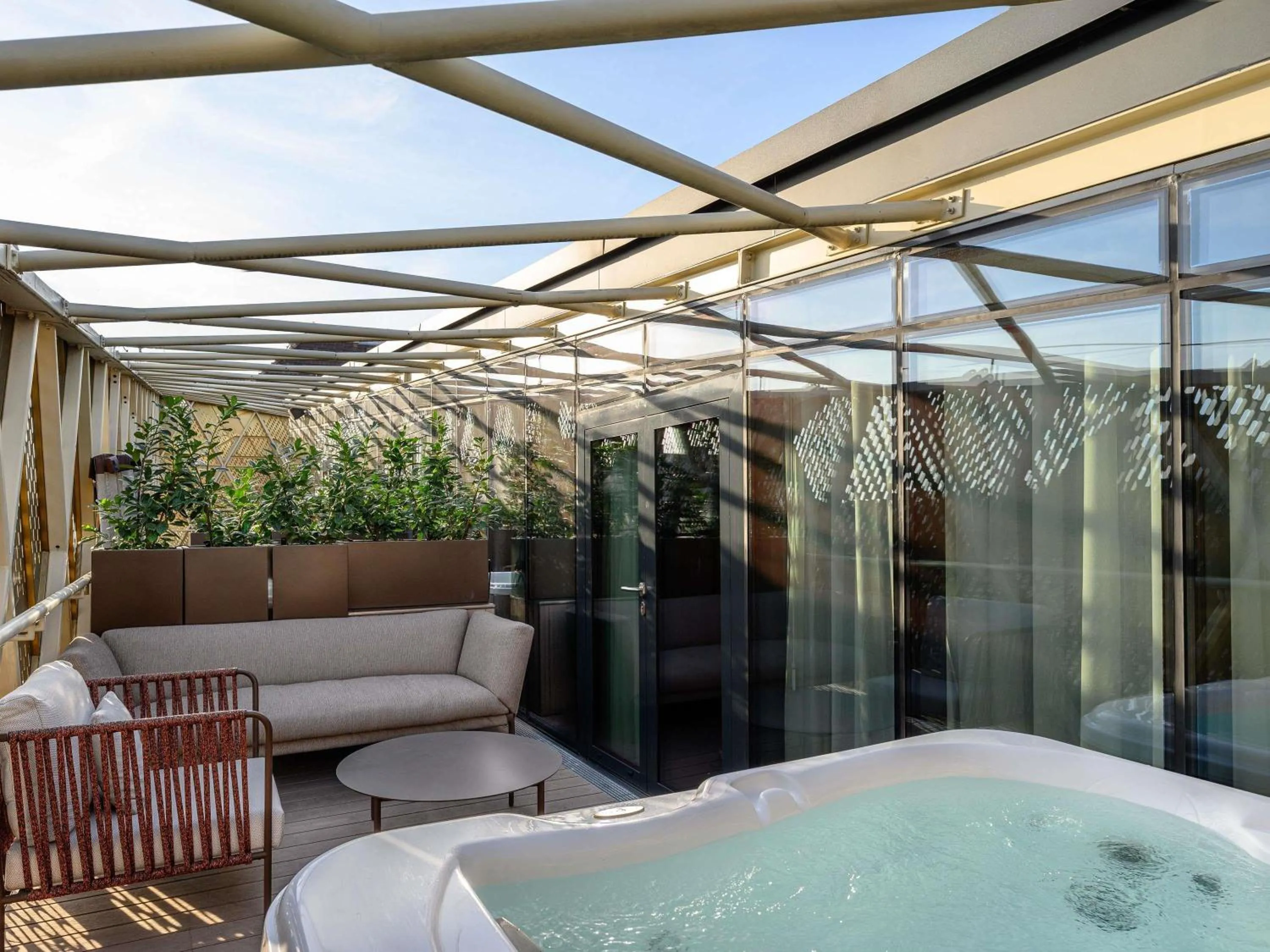 Bedroom in Pullman Budapest