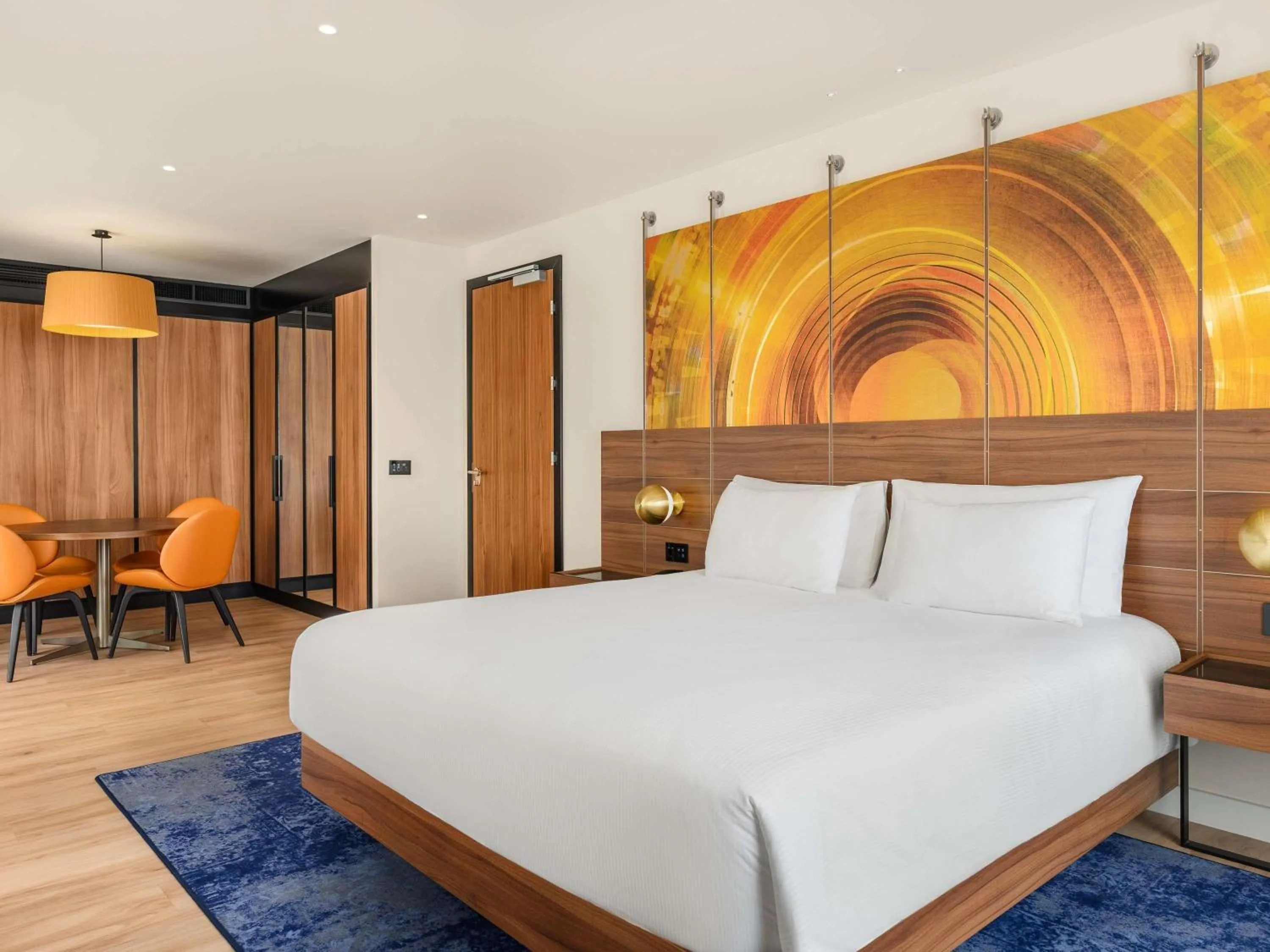 Bedroom, Bed in Pullman Budapest