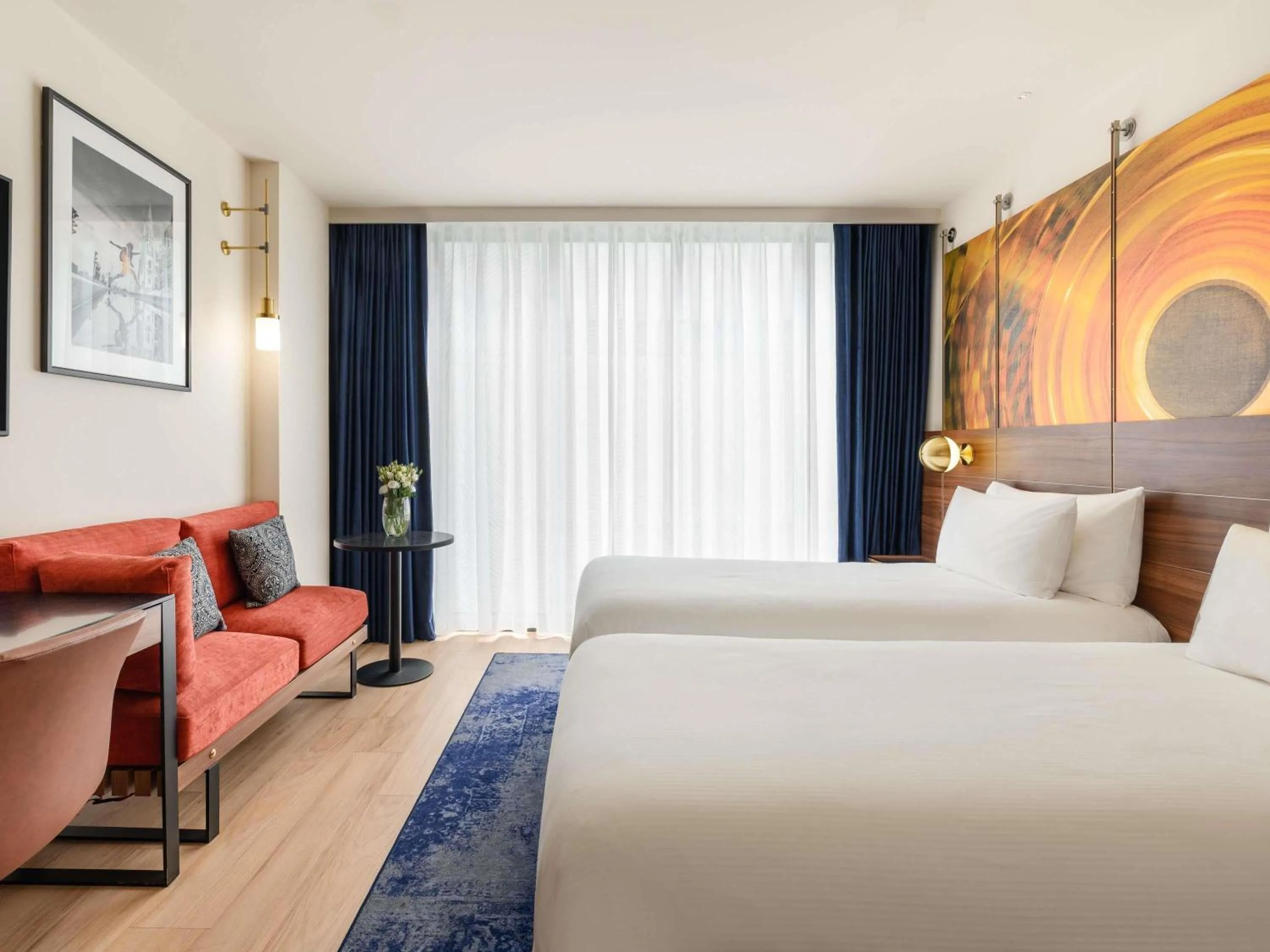 Bedroom, Bed in Pullman Budapest