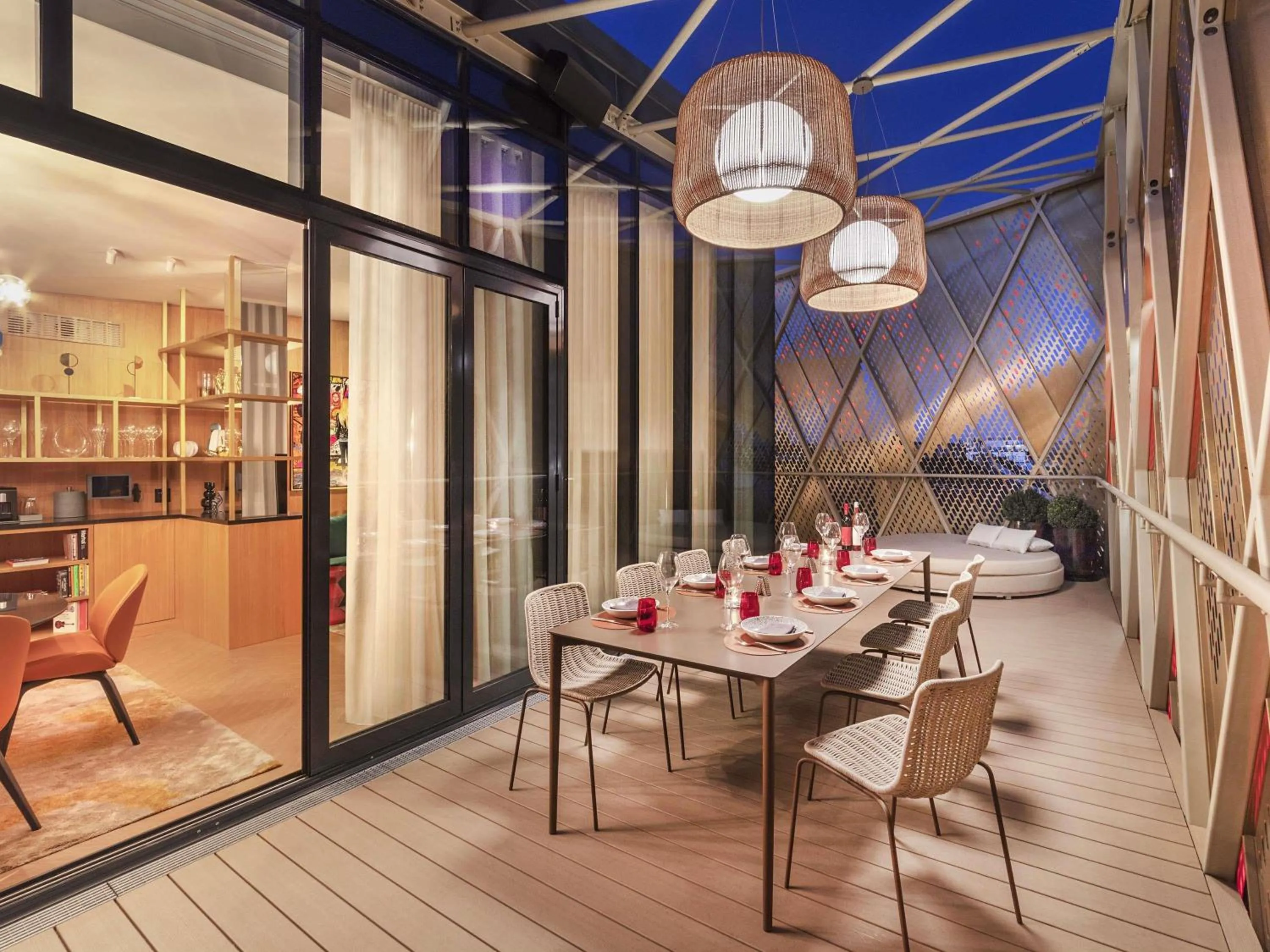 Bedroom in Pullman Budapest