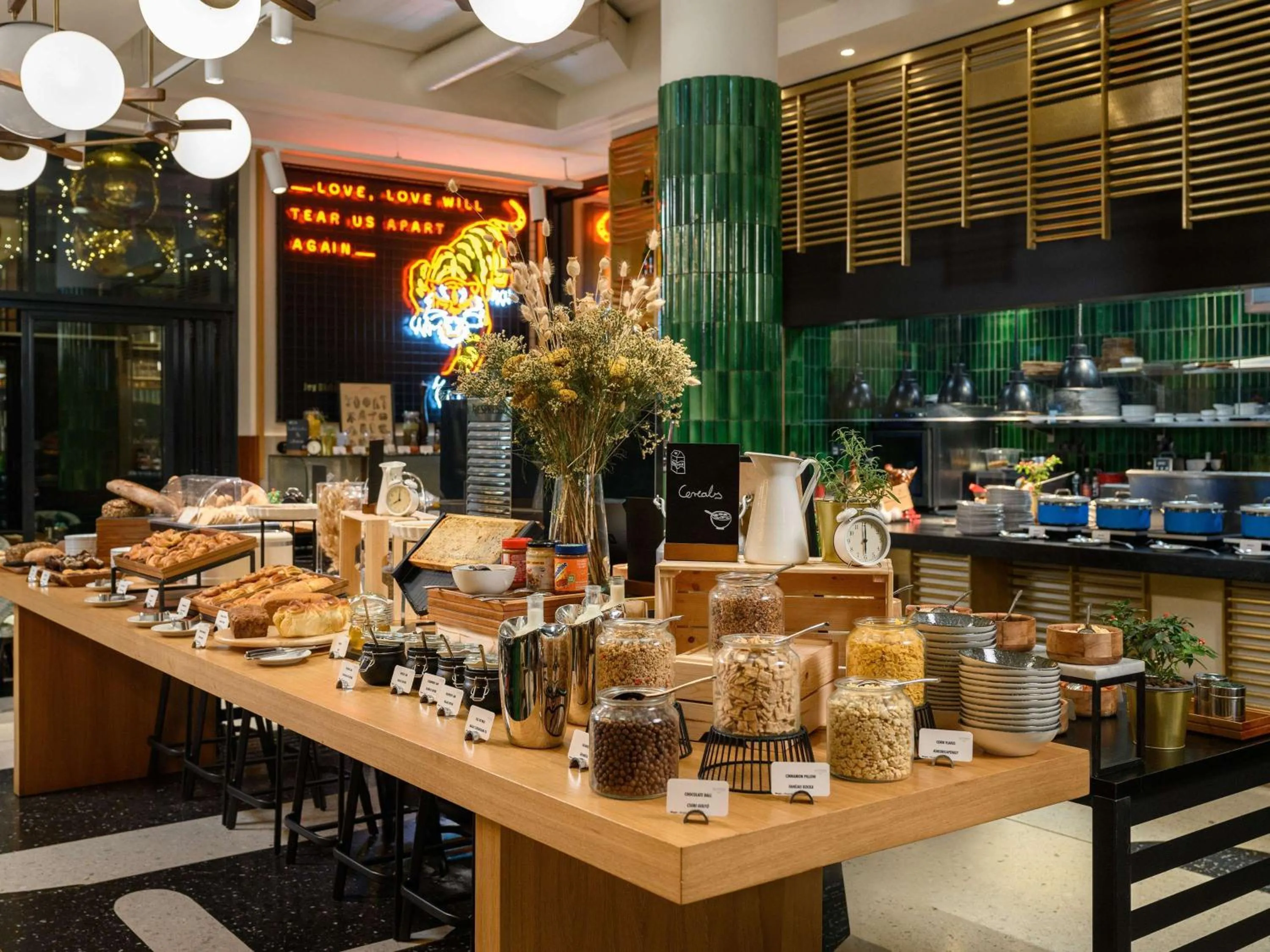 Breakfast in Hard Rock Hotel Budapest