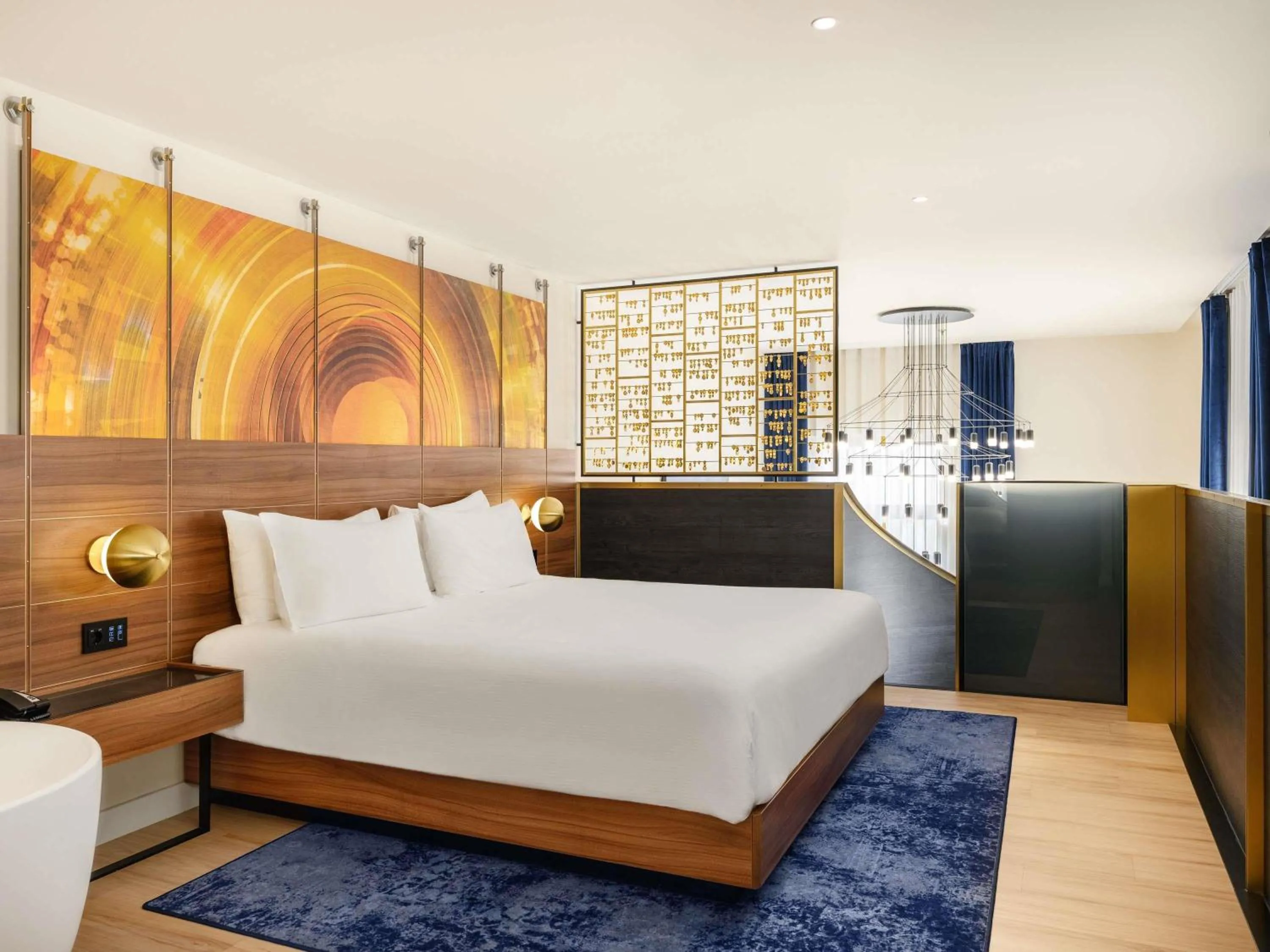 Bedroom, Bed in Pullman Budapest