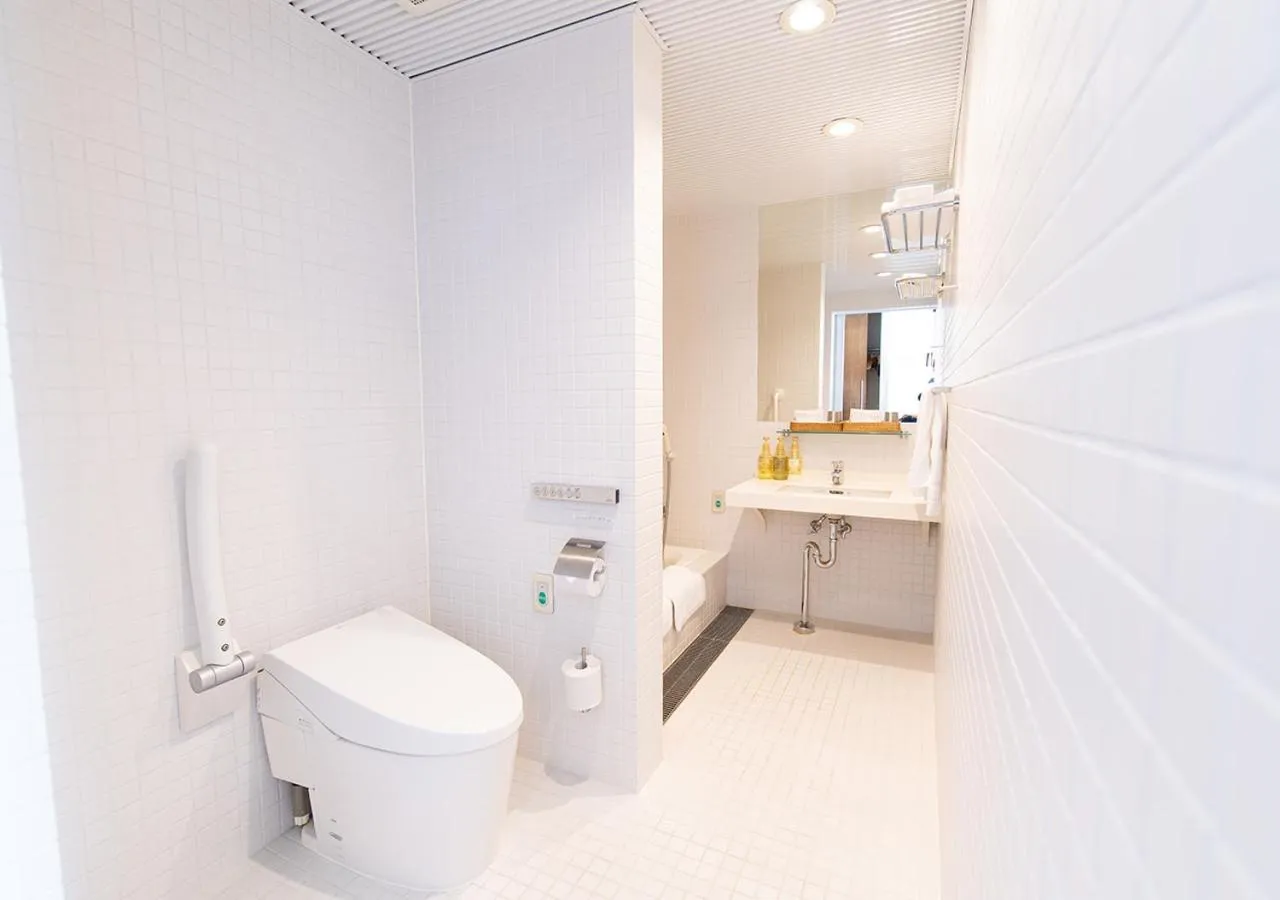 Bathroom in Hotel day by day