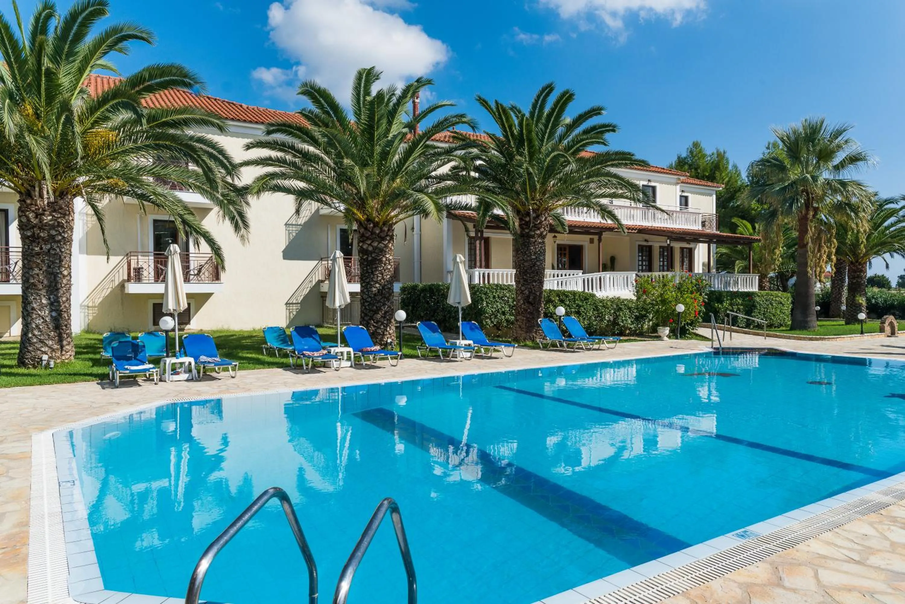 Swimming pool in Kalidonio Studios Zante