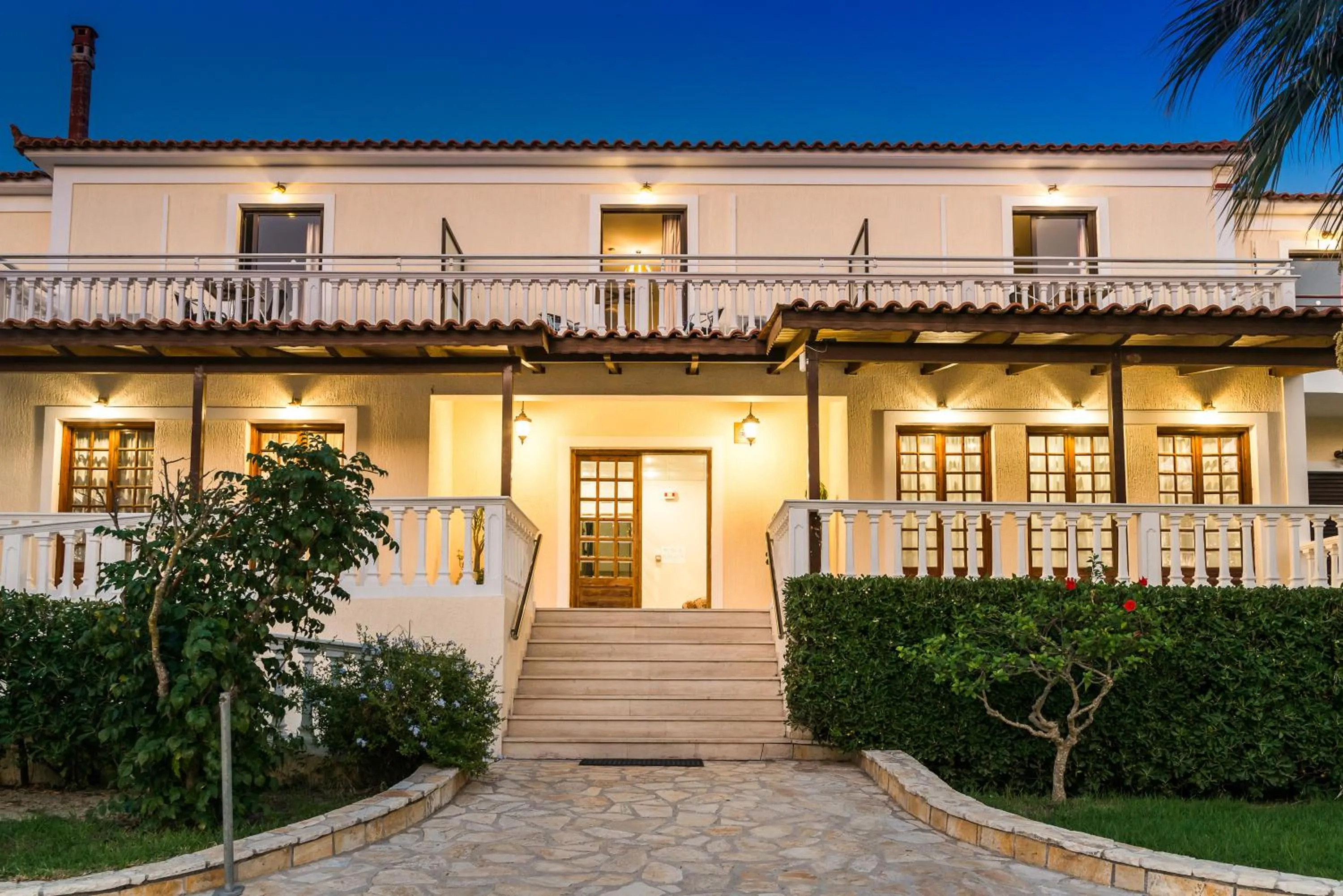 Facade/entrance in Kalidonio Studios Zante