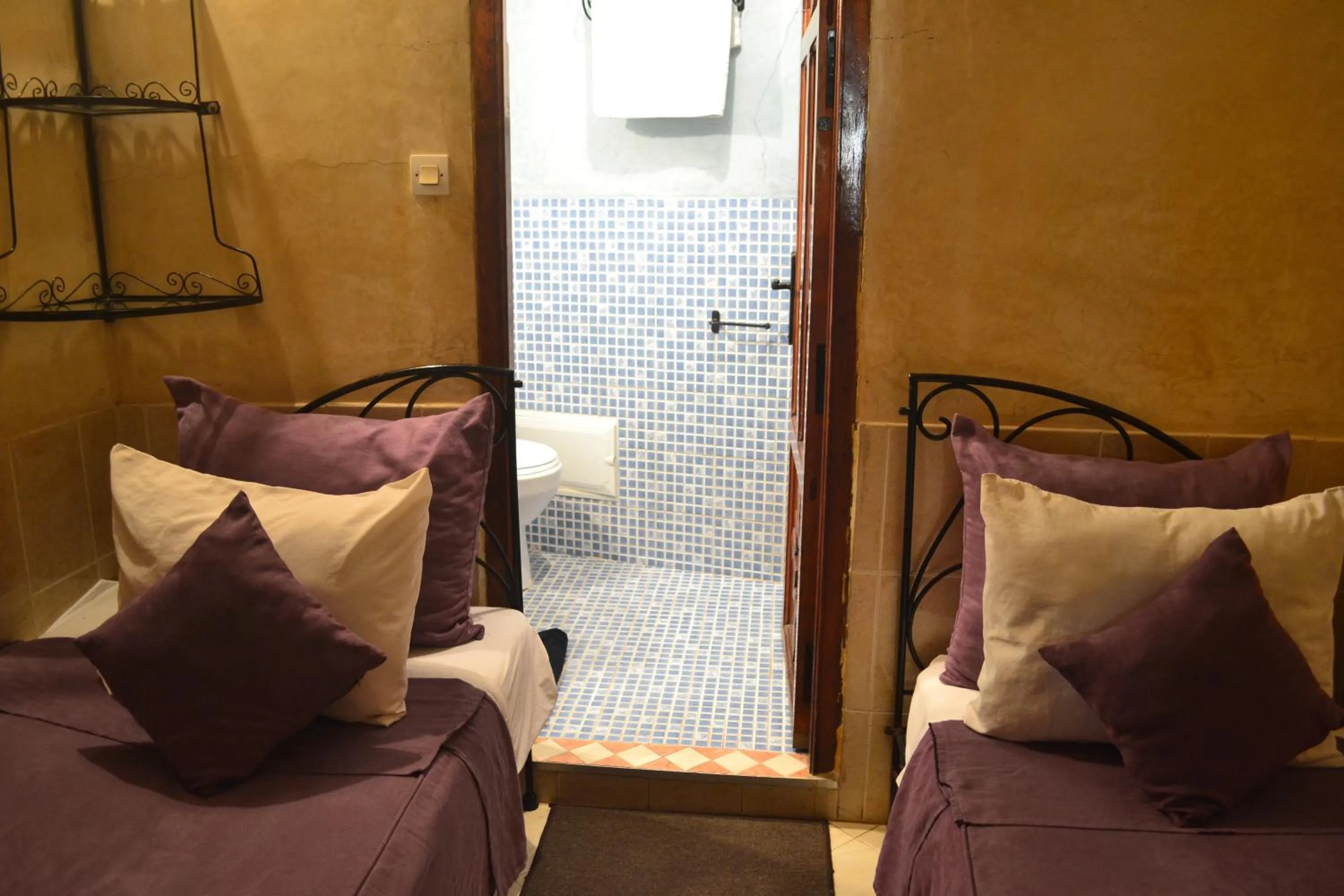 Decorative detail in Riad Hôtel Belleville Marrakech