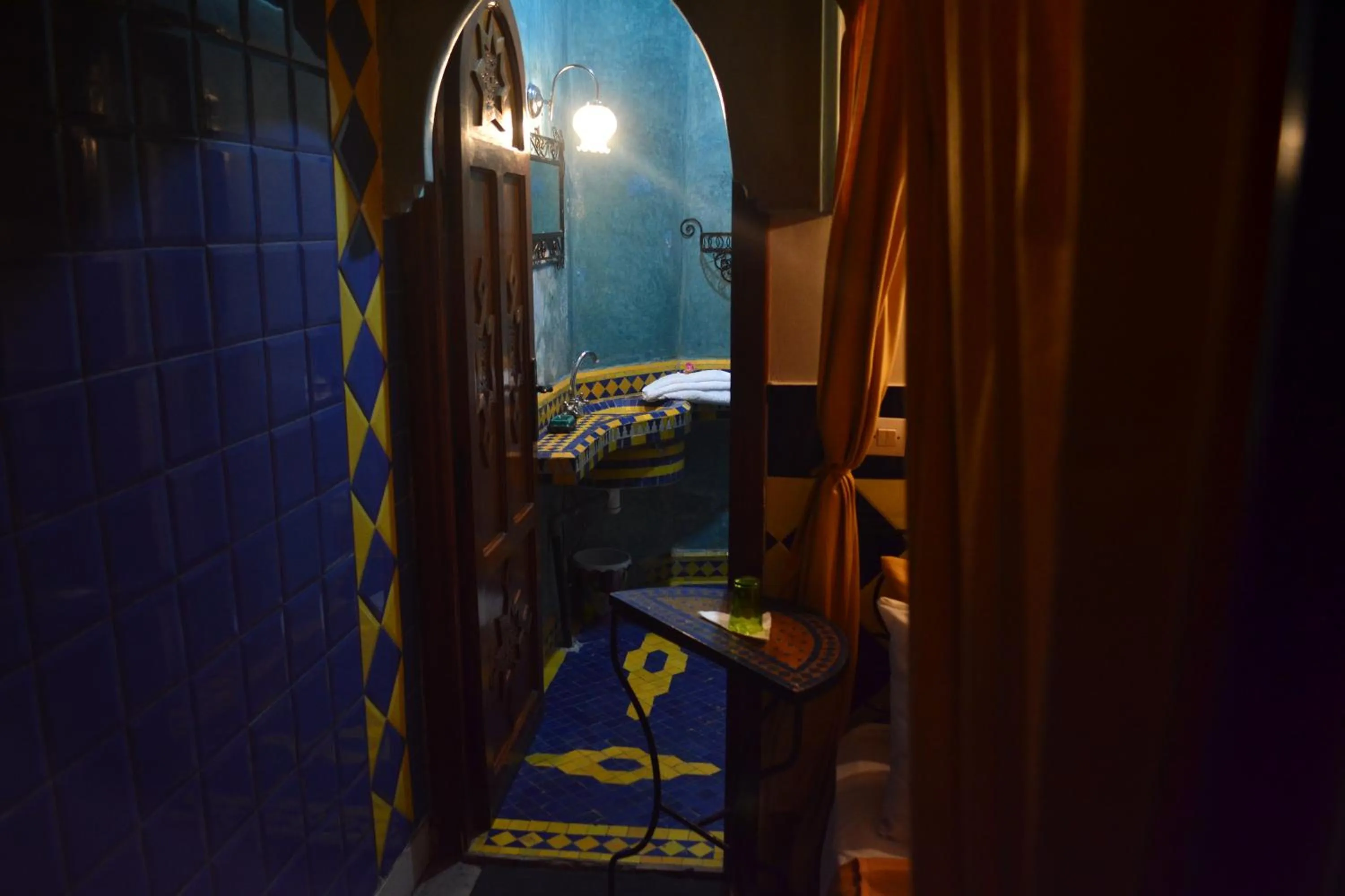 Decorative detail in Riad Hôtel Belleville Marrakech