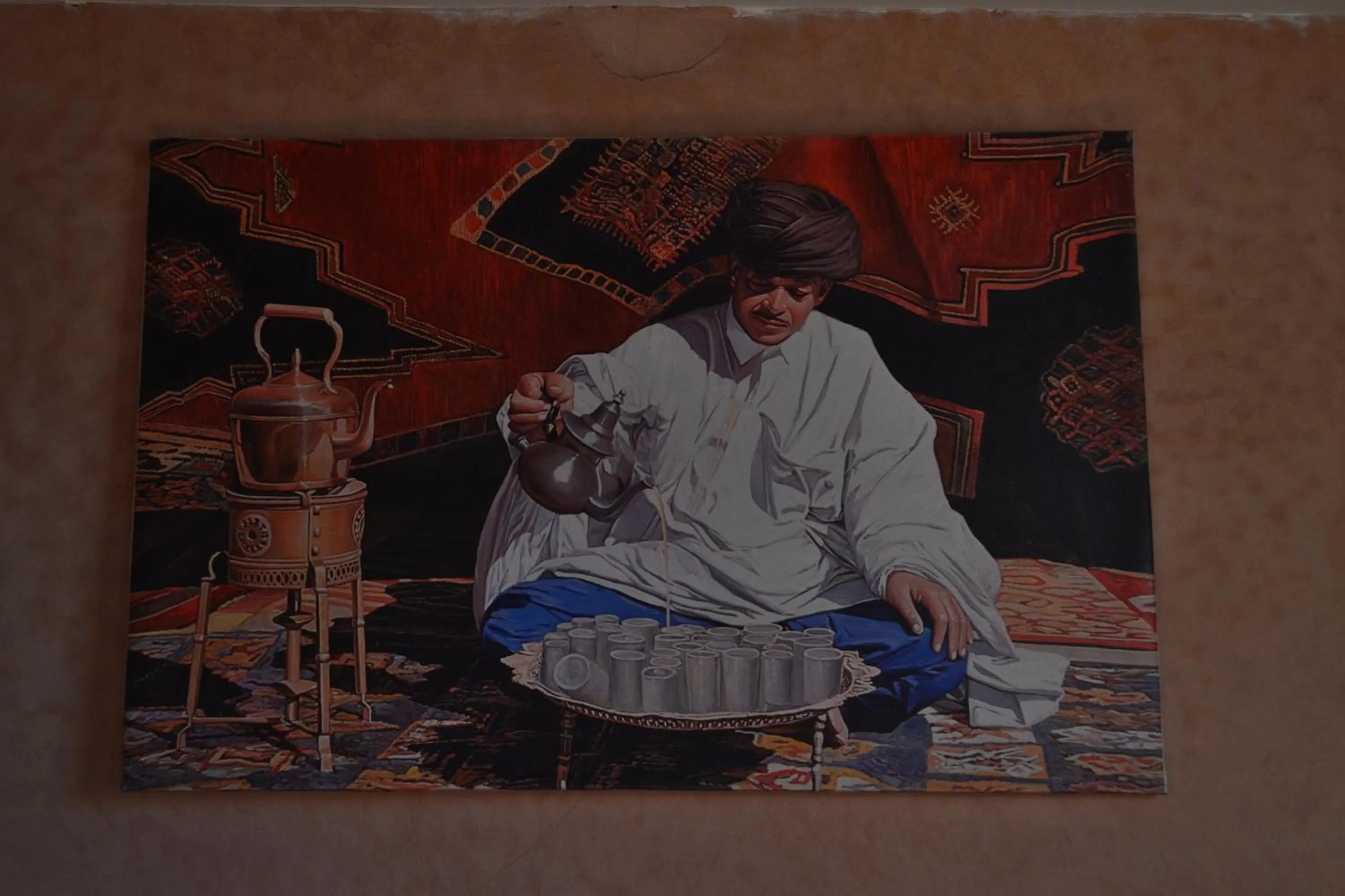 Decorative detail in Riad Hôtel Belleville Marrakech