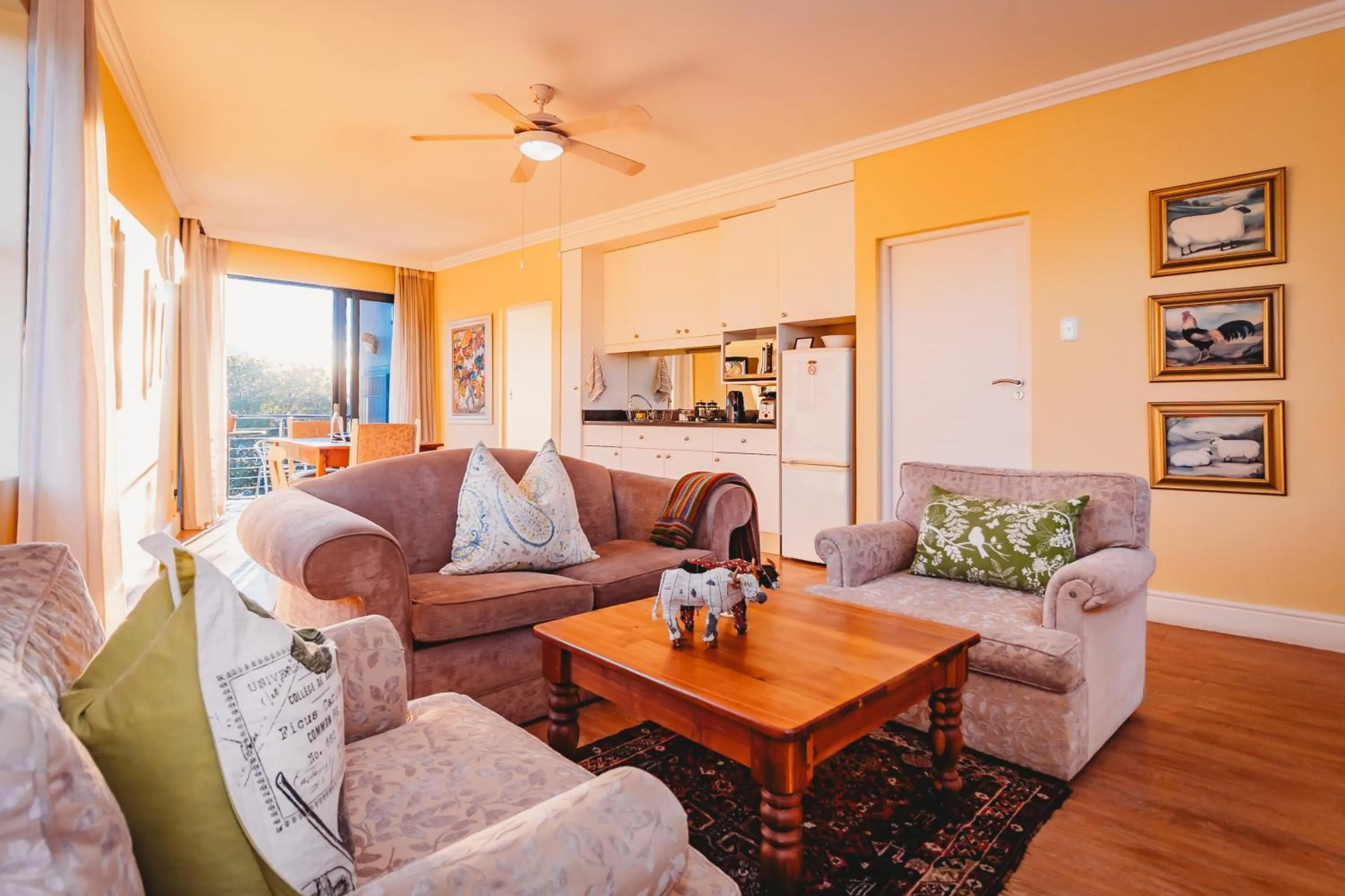 Living room in 17onWellington Apartments