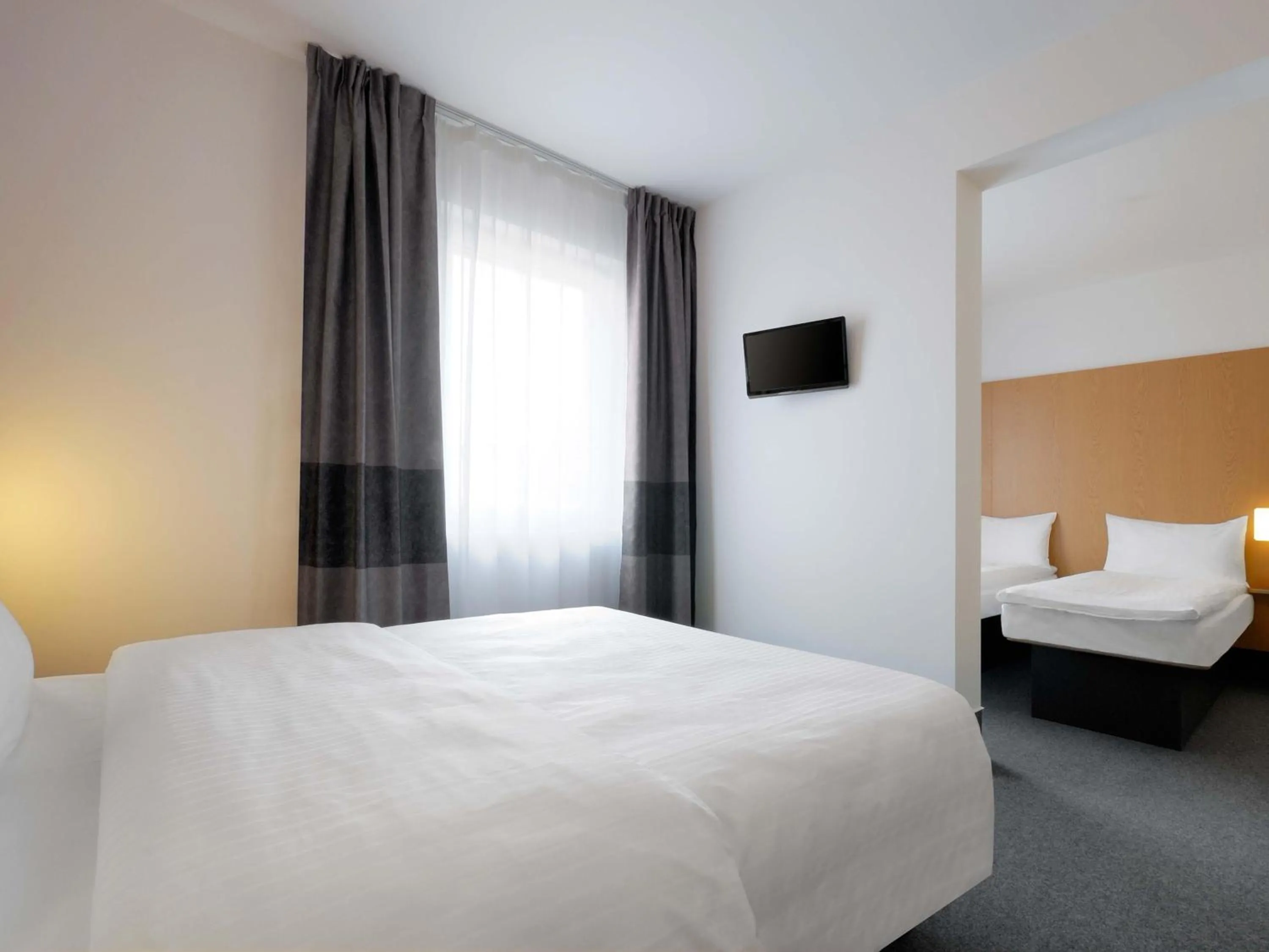 Photo of the whole room, Bed in B&B Hotel Prague City