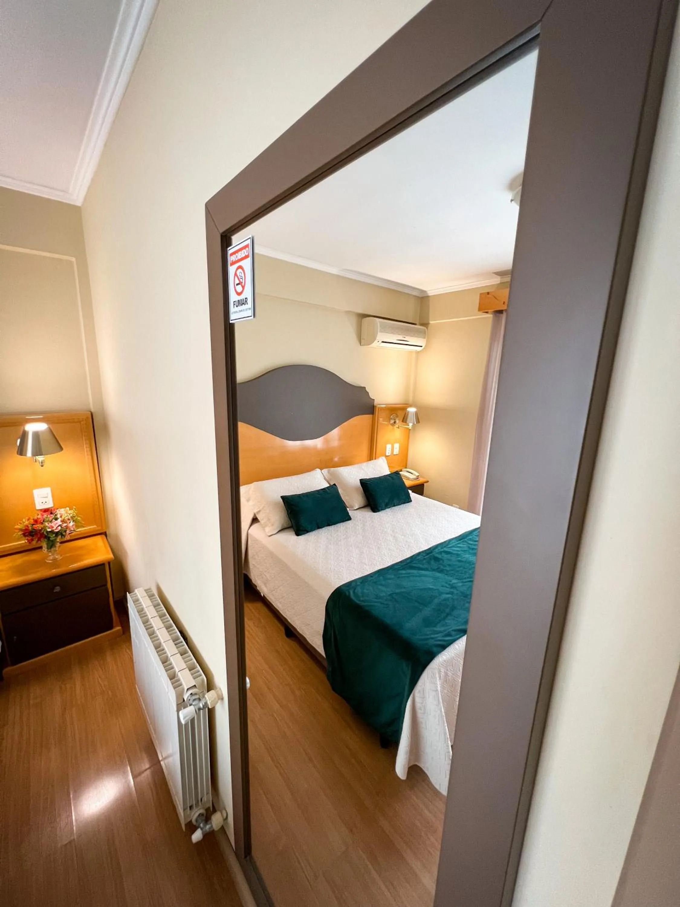 Bed in Hotel Vovó Carolina