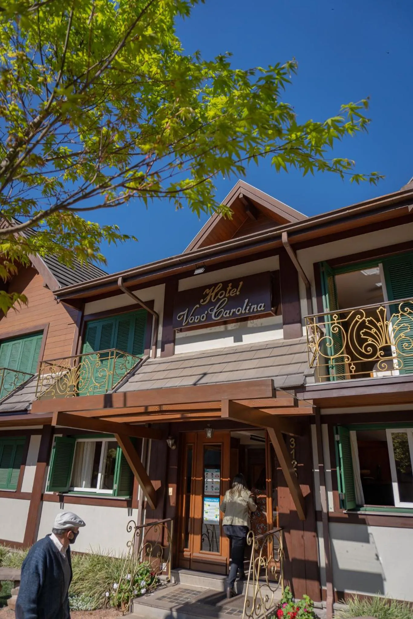 Property building in Hotel Vovó Carolina