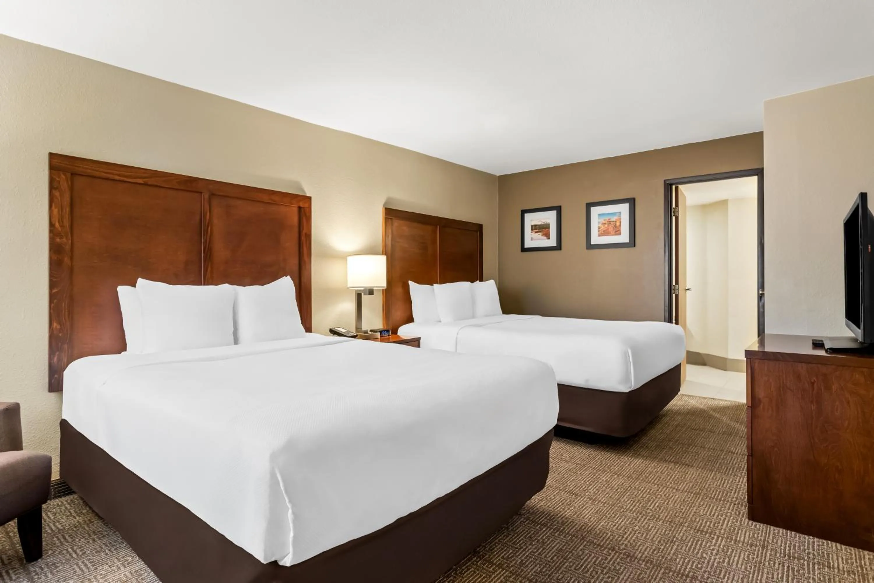 Bedroom in Comfort Inn & Suites Albuquerque Downtown