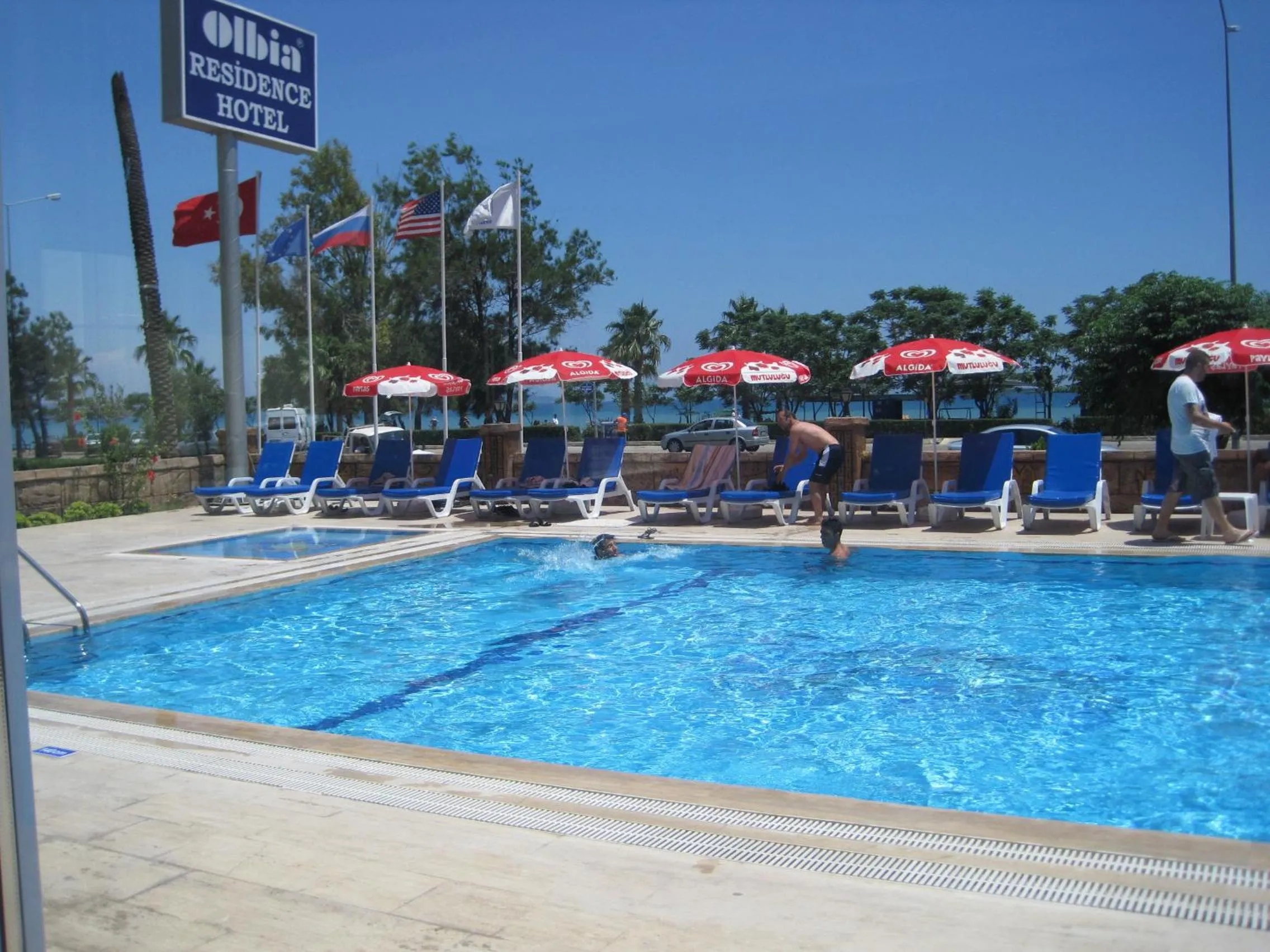 Swimming pool in Olbia Residence Hotel