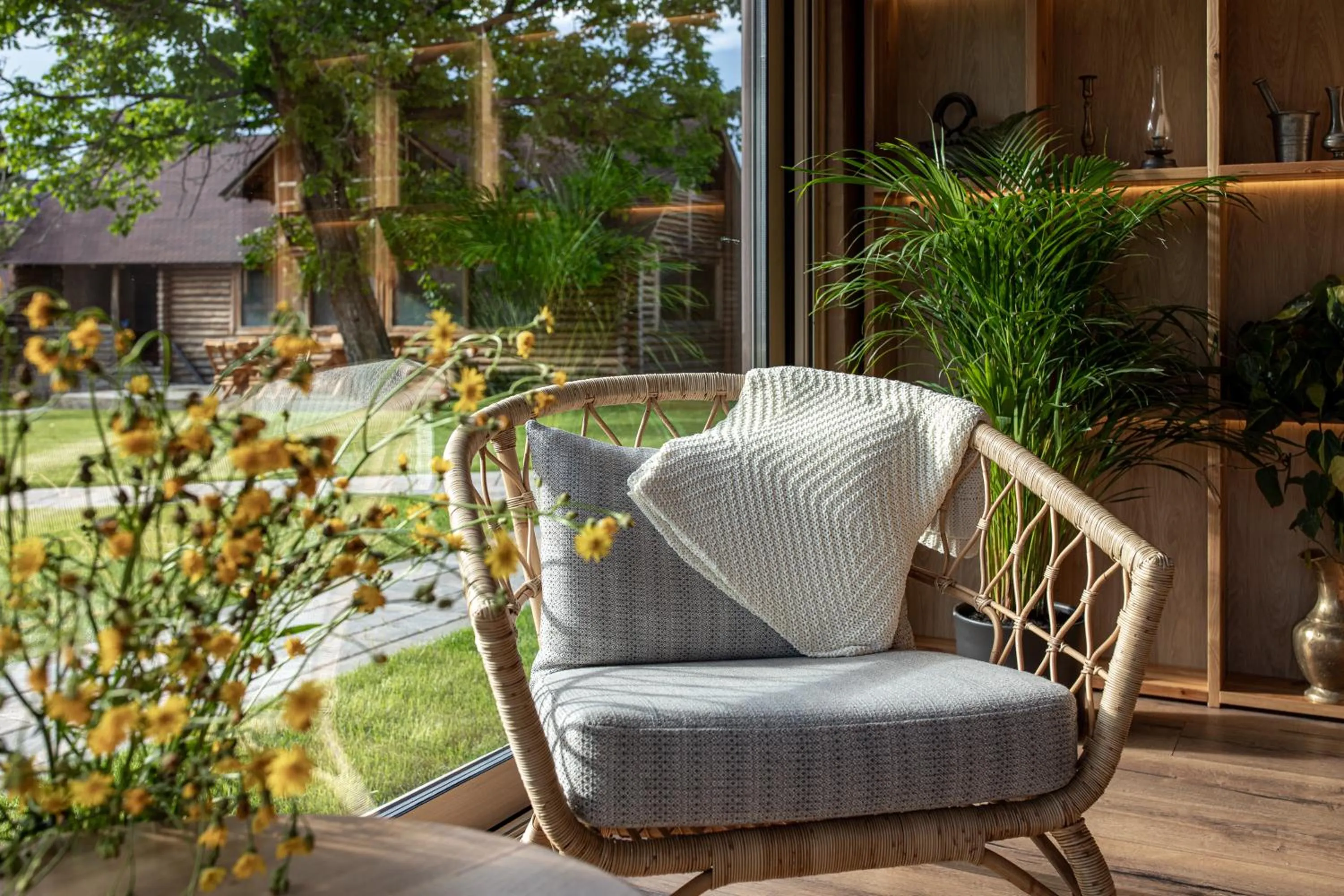 Living room in Zara Chalet