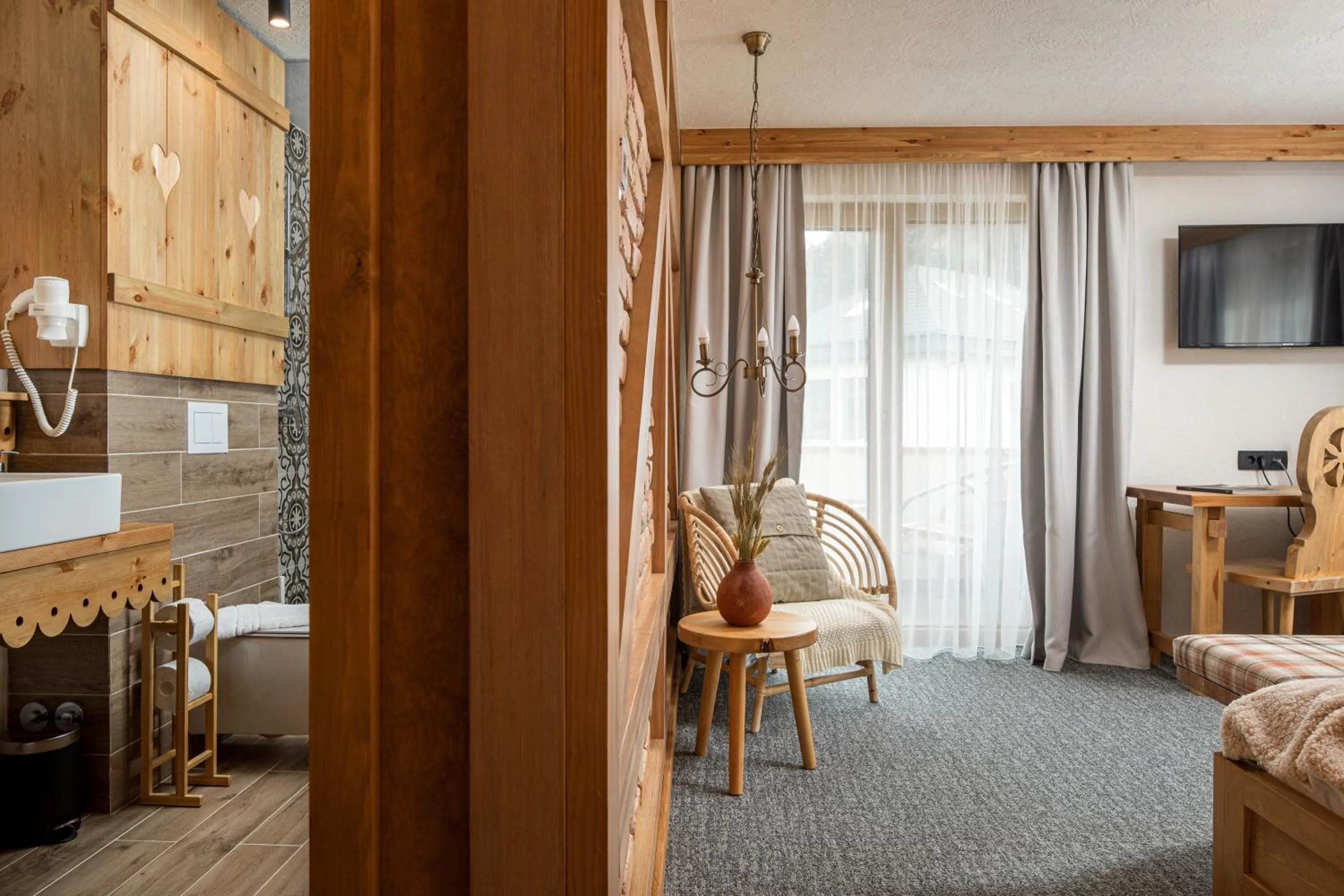 Bedroom in Zara Chalet