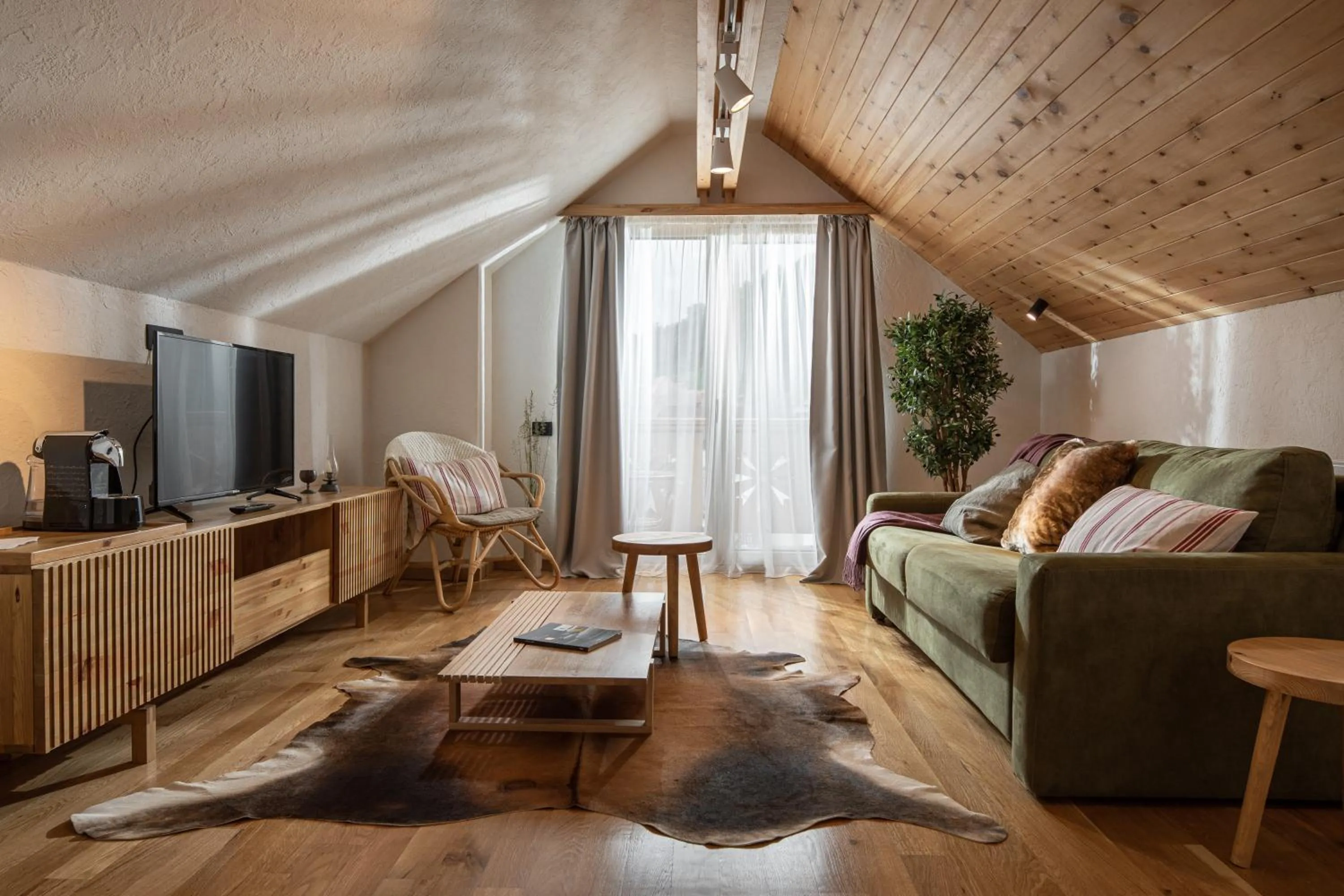 Living room in Zara Chalet