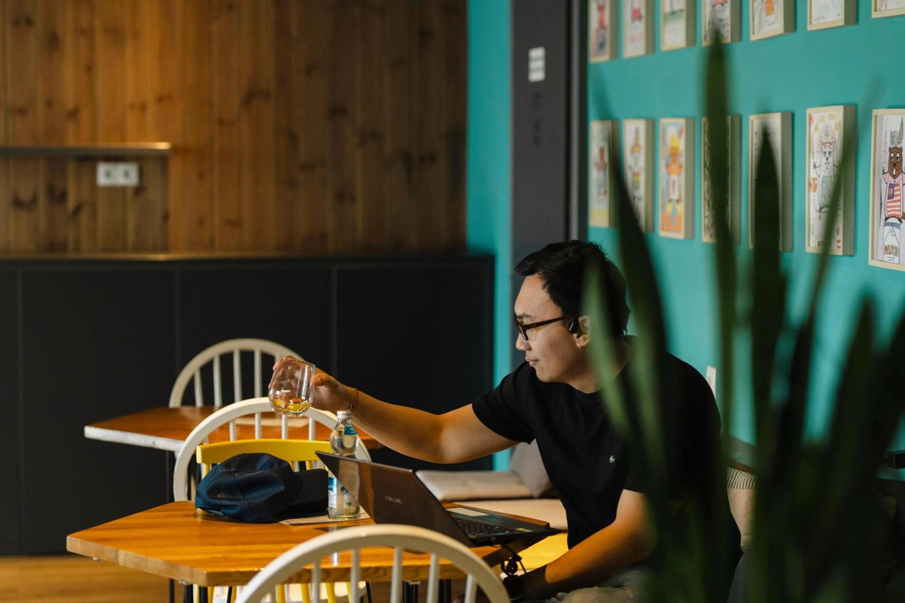 Communal lounge/ TV room in Hostel Marmota