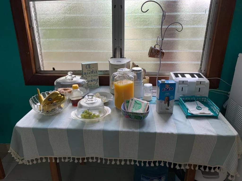 Communal kitchen in River Bend Resort Bze