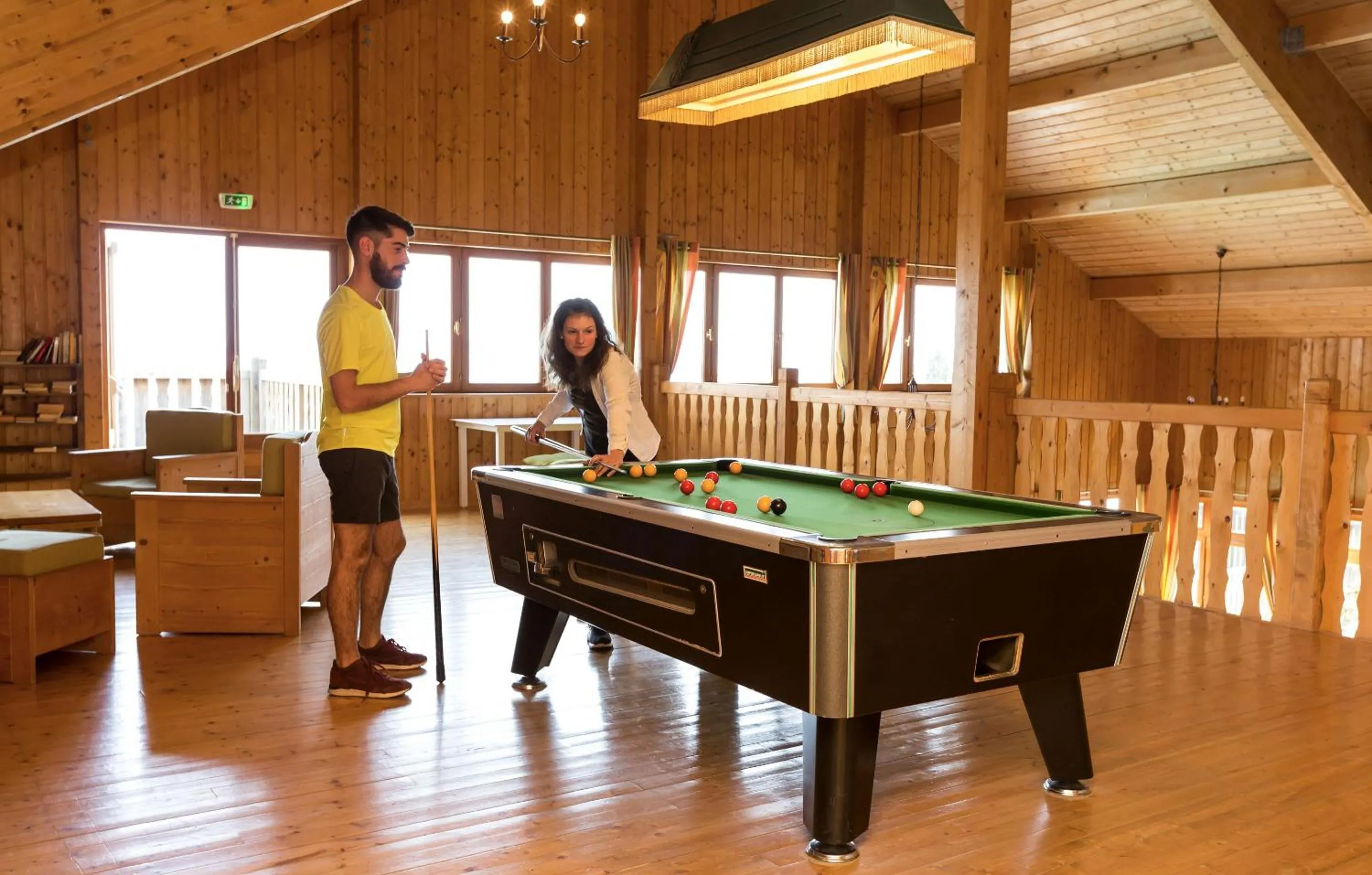 Billiard in Résidence Odalys Les Chalets d'Evian