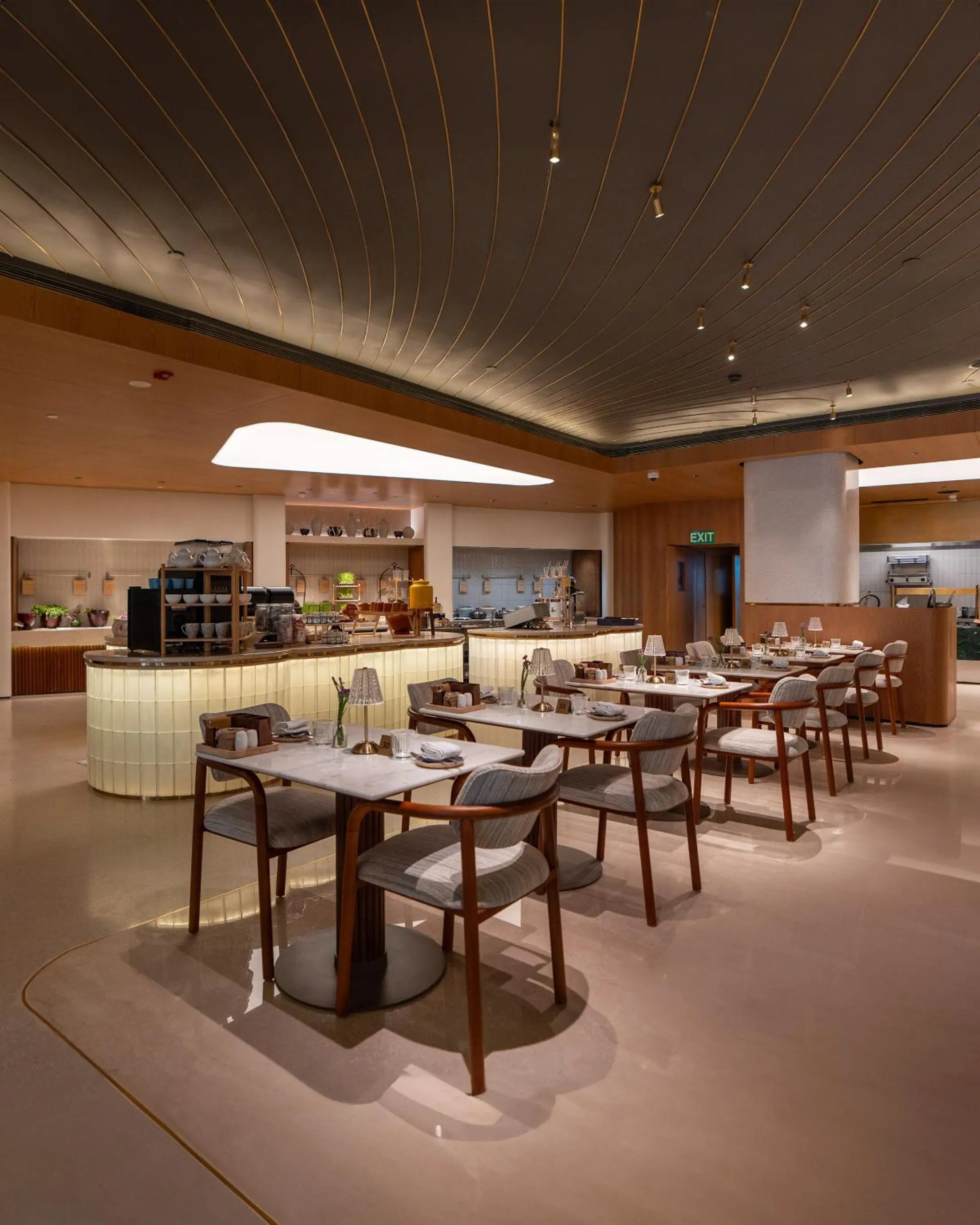 Restaurant/places to eat in Hilton Bangalore Embassy GolfLinks