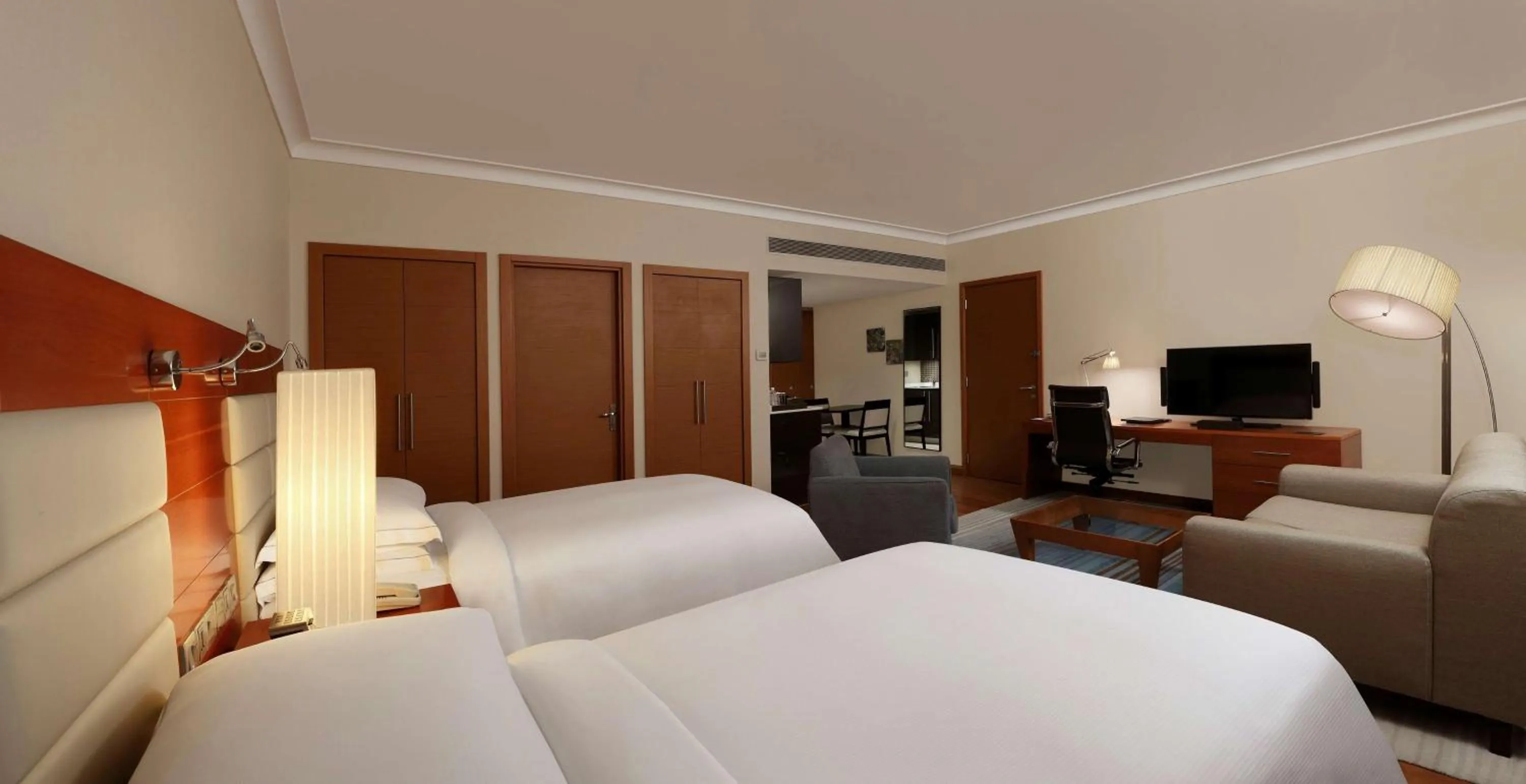Bedroom, Bed in Hilton Bangalore Embassy GolfLinks