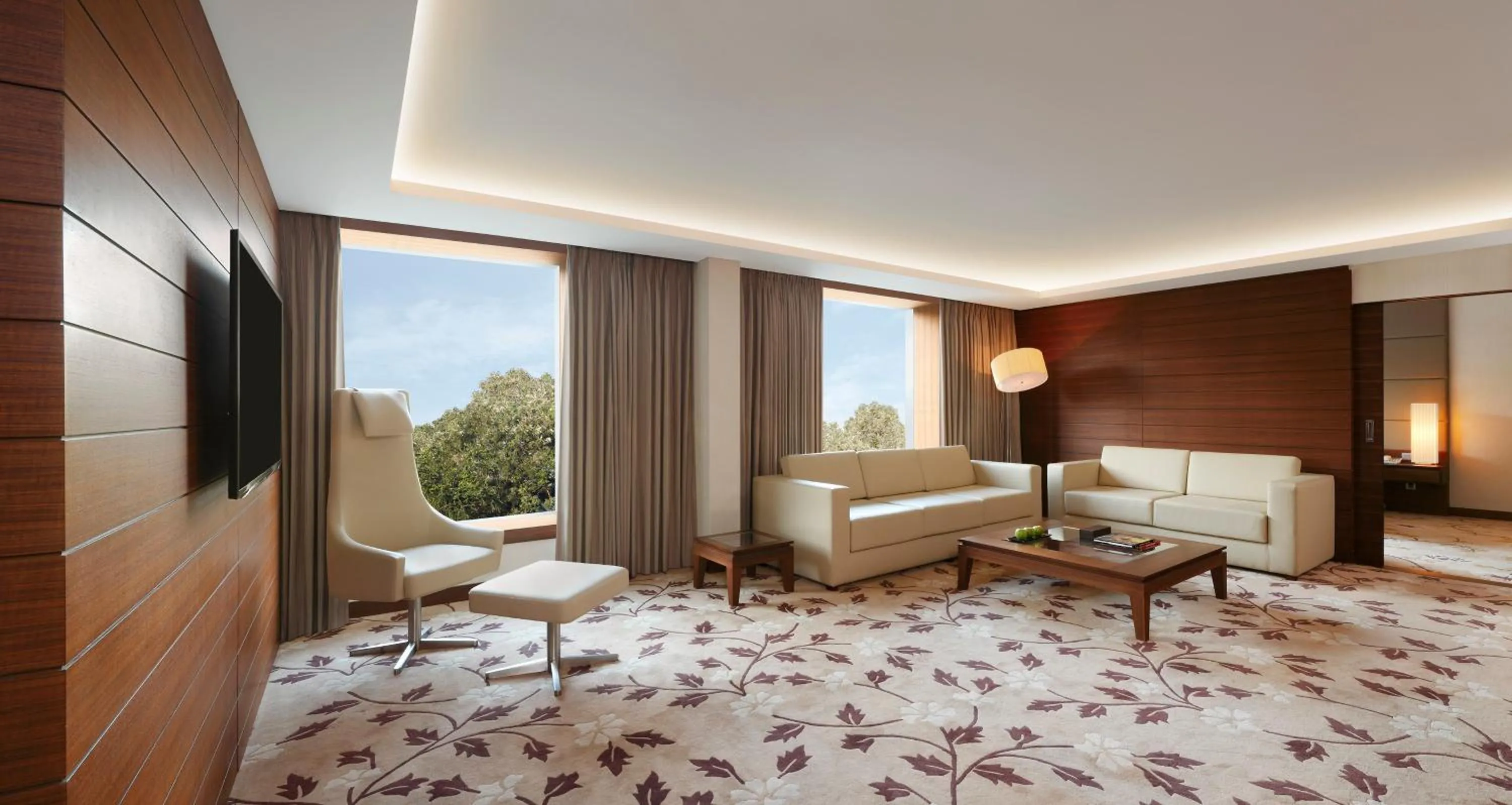 TV and multimedia in Hilton Bangalore Embassy GolfLinks