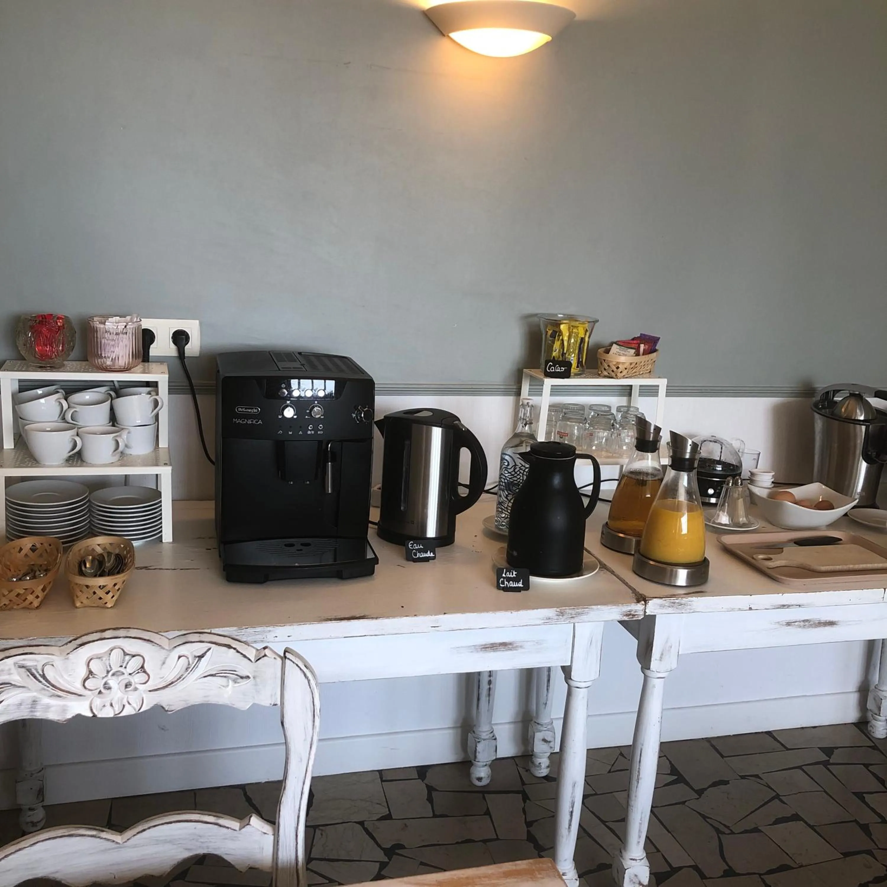 Breakfast in Logis L'Auberge du Gros