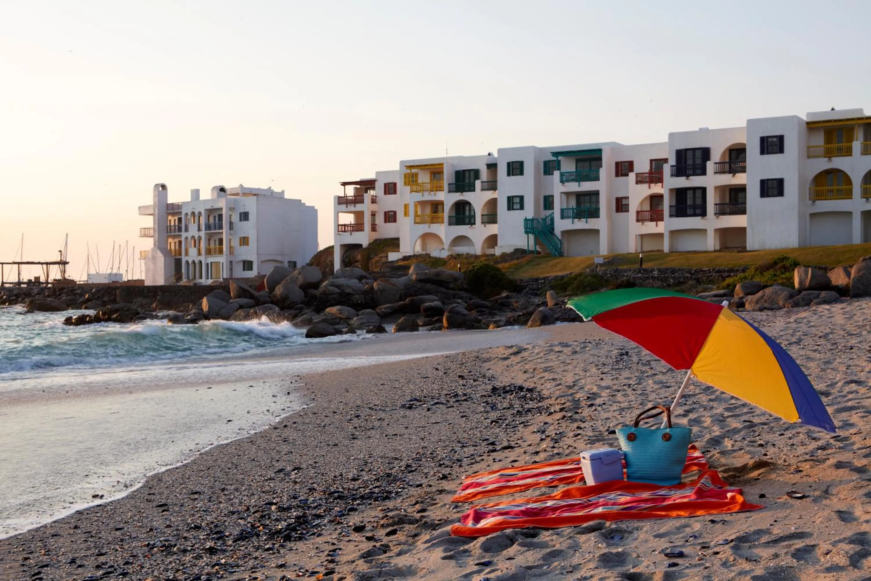 Beach in Club Mykonos Langebaan