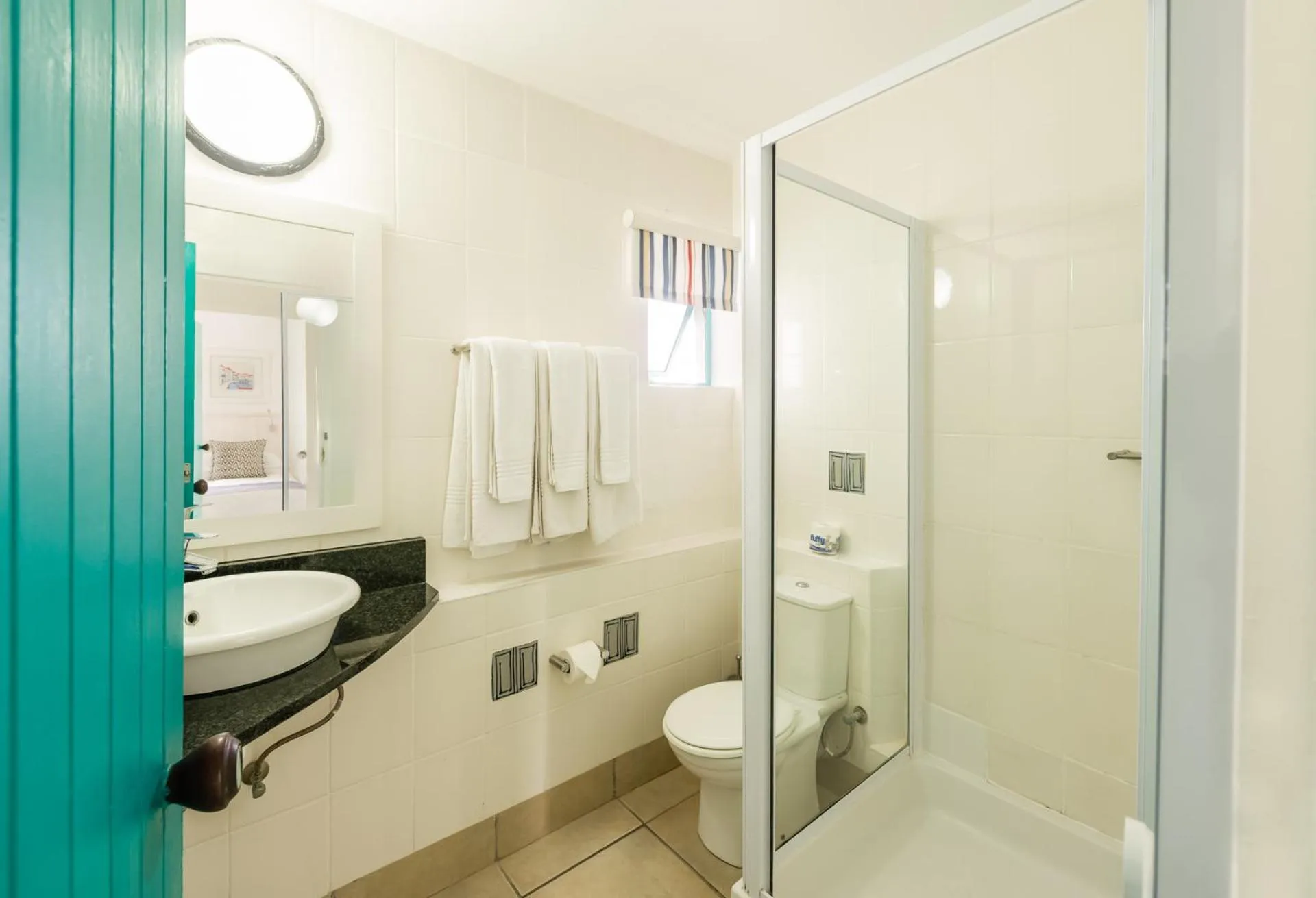 Bathroom in Club Mykonos Langebaan