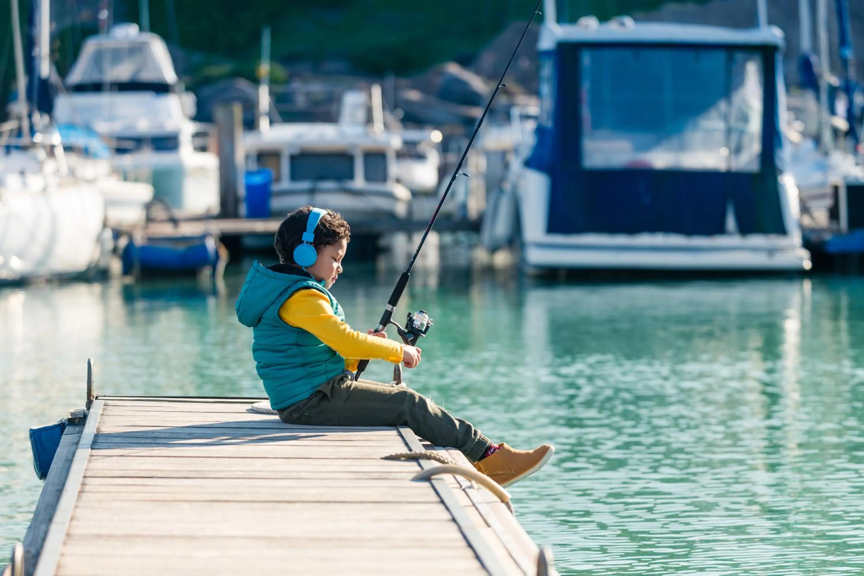 Fishing in Club Mykonos Langebaan