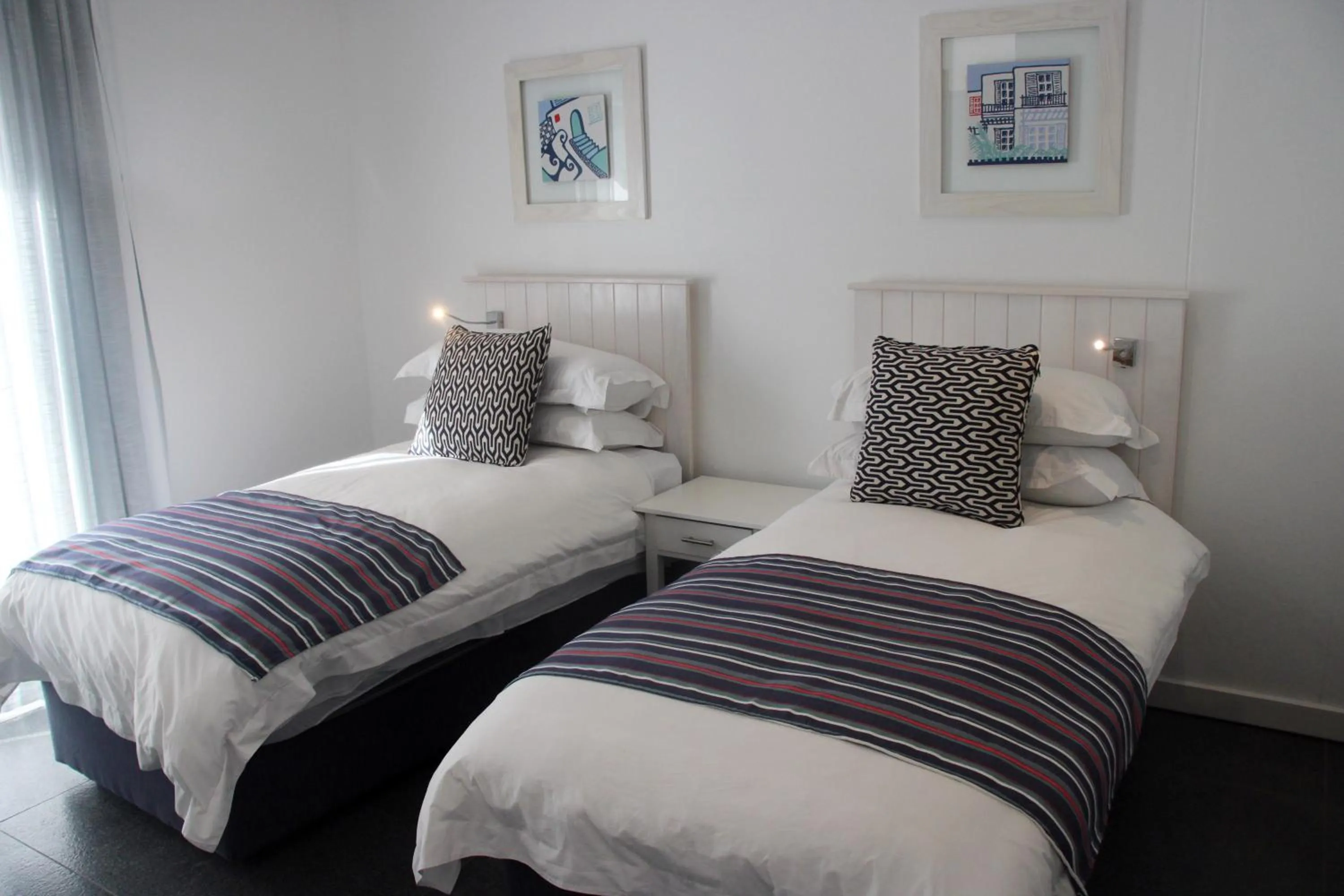 Bed in Club Mykonos Langebaan