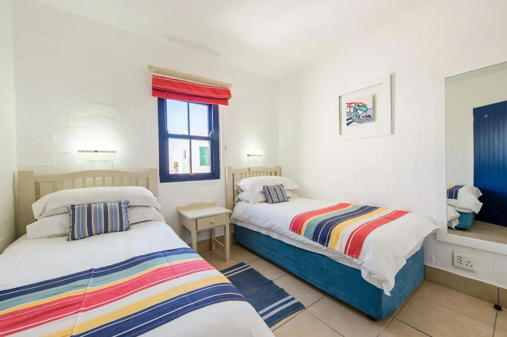 Bed in Club Mykonos Langebaan