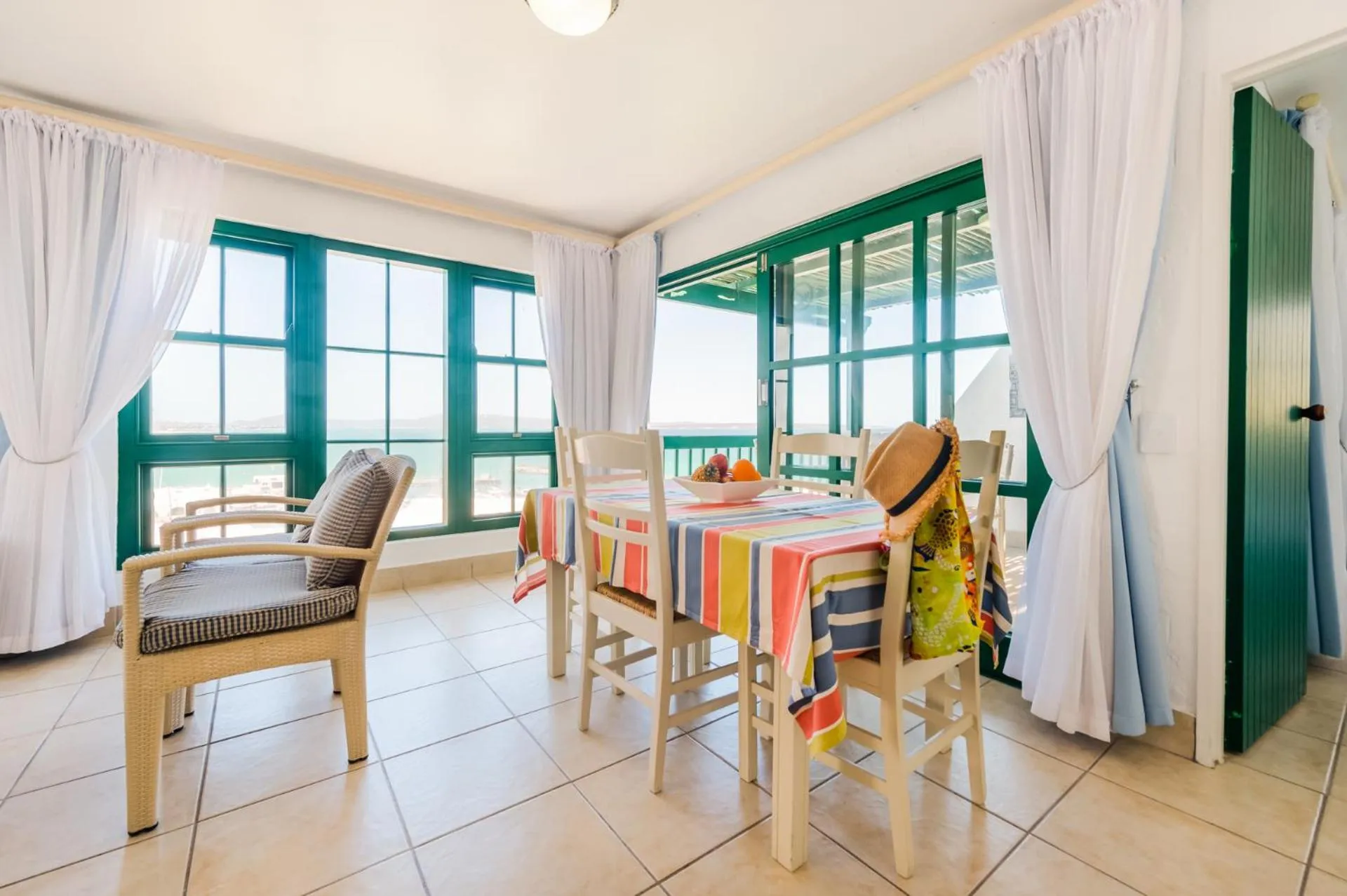 Living room in Club Mykonos Langebaan