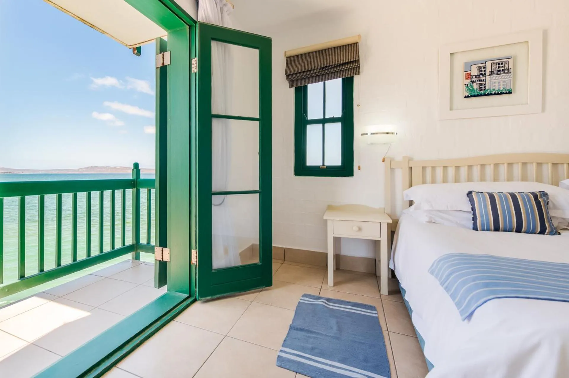 Bed in Club Mykonos Langebaan